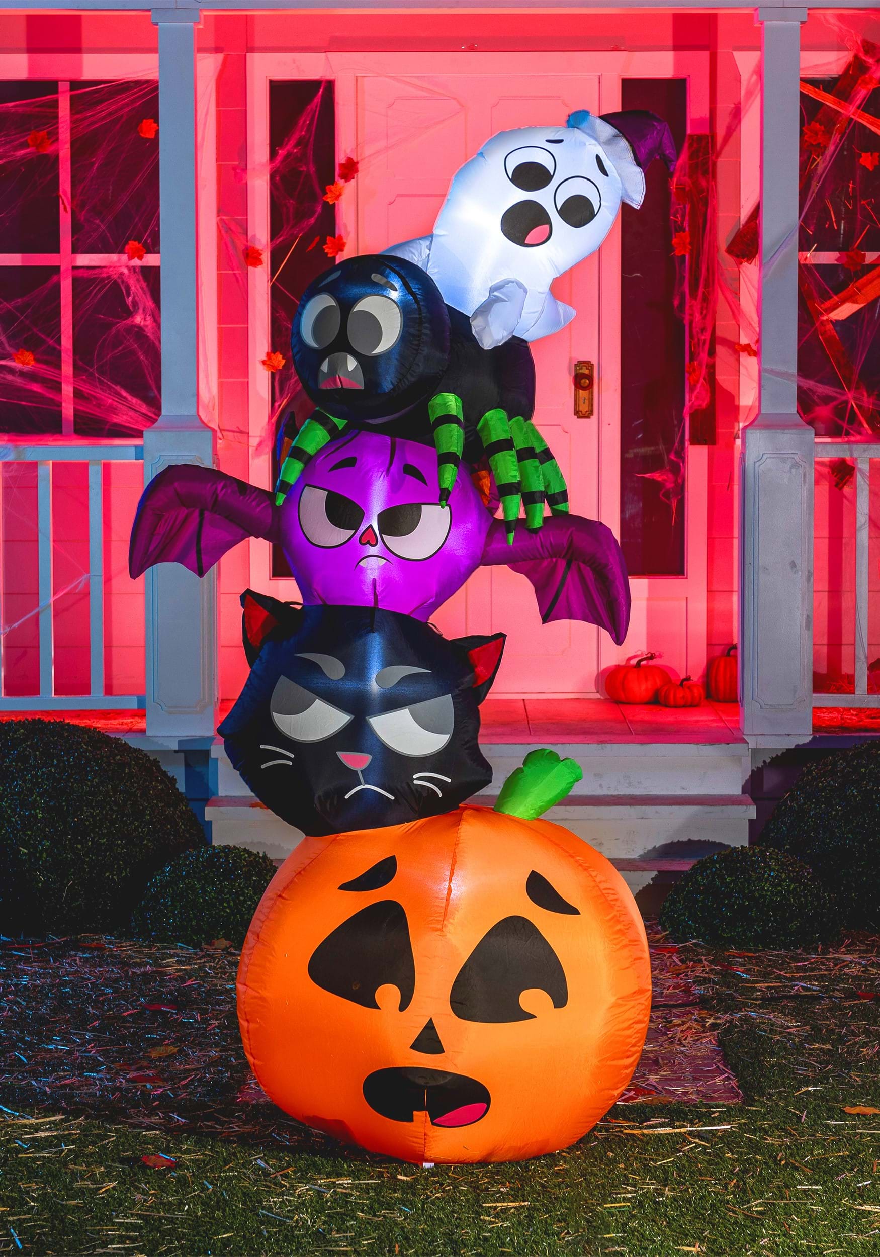 6FT Large Spooky Family Inflatable Prop Decoration | Halloween Inflatables