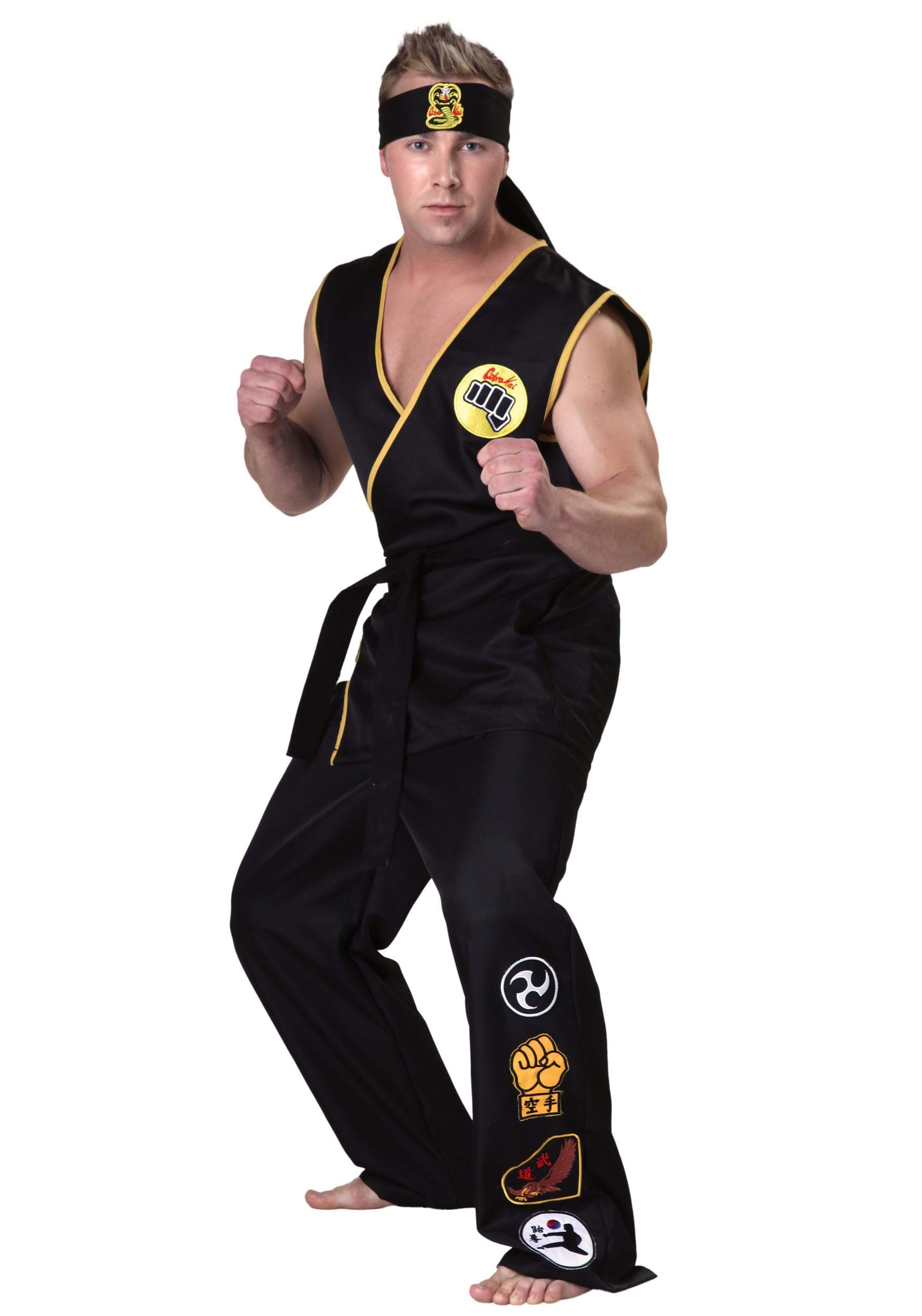 Men's Karate Kid Cobra Kai Costume | Movies Costumes