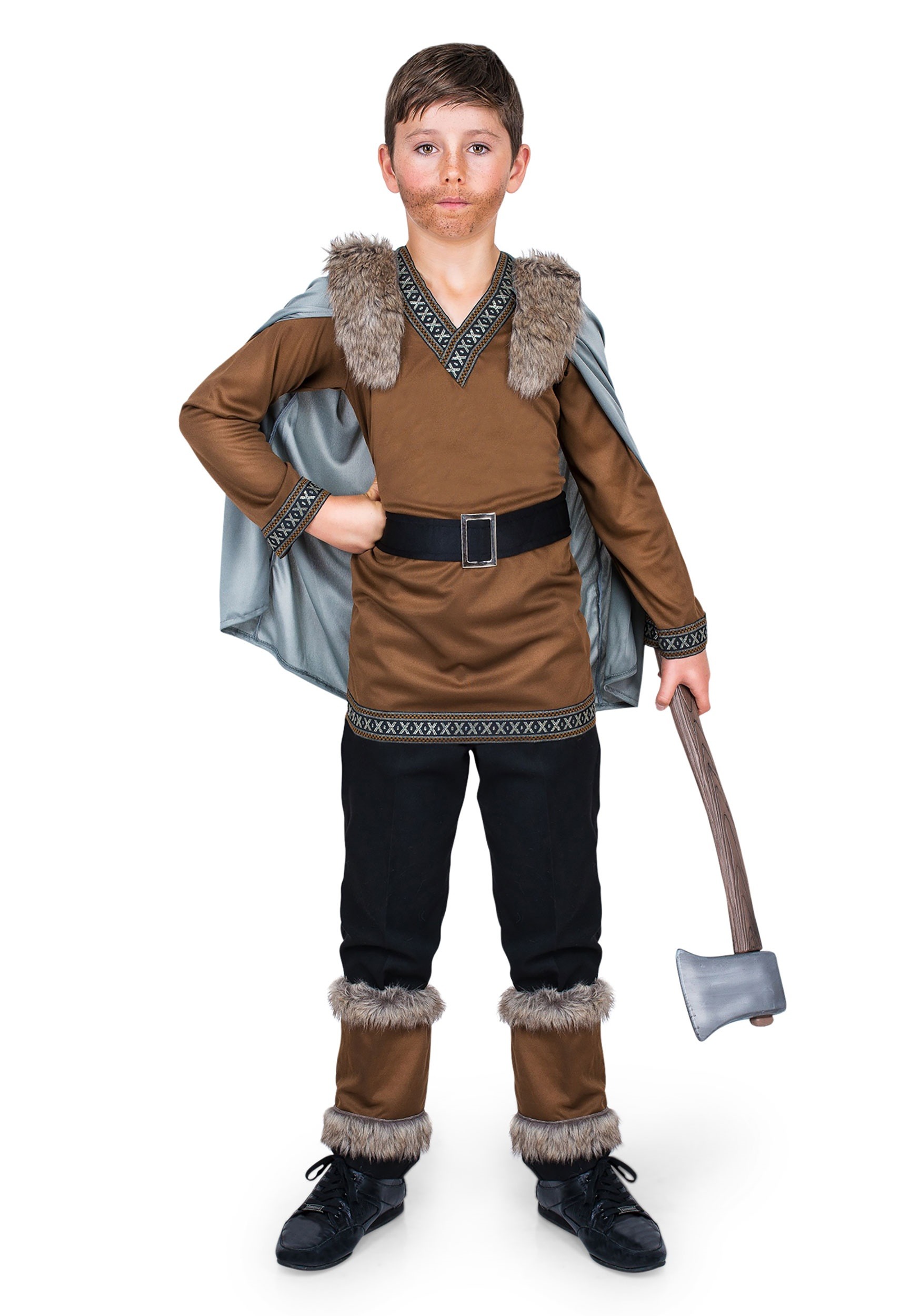 Barbarian Viking Costume for Boys | Historical Costumes