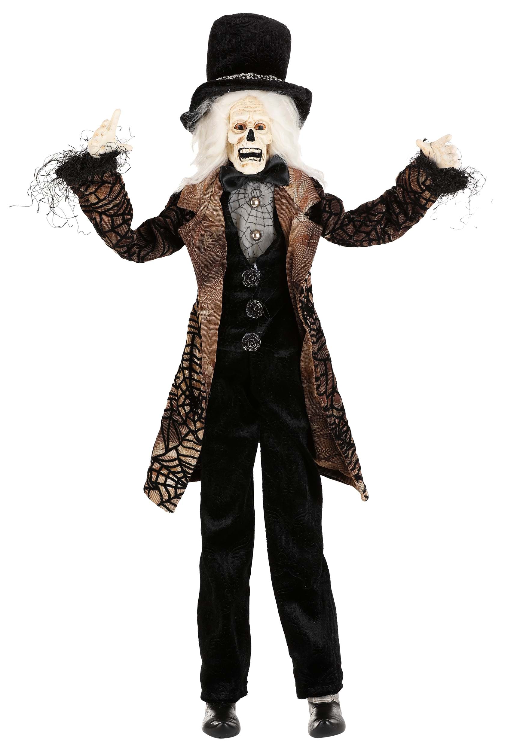 24 Inch Posable Sitting Halloween Zombie Man | Scary Prop