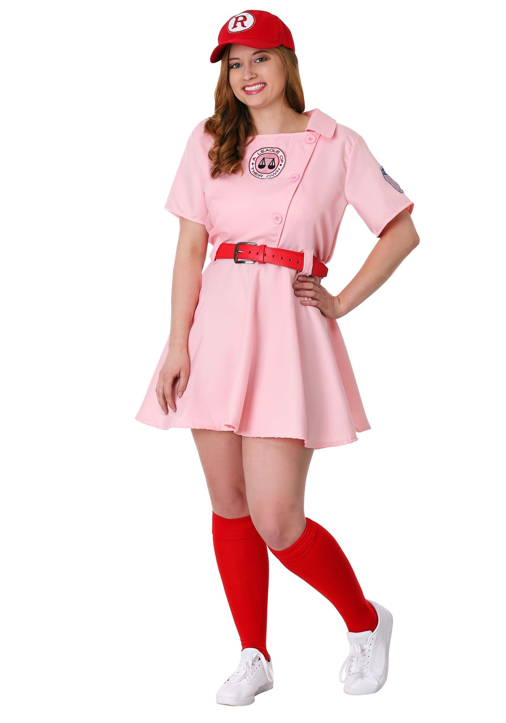 Plus Size League of Their Own Dottie Costume | 90s Movies Costume