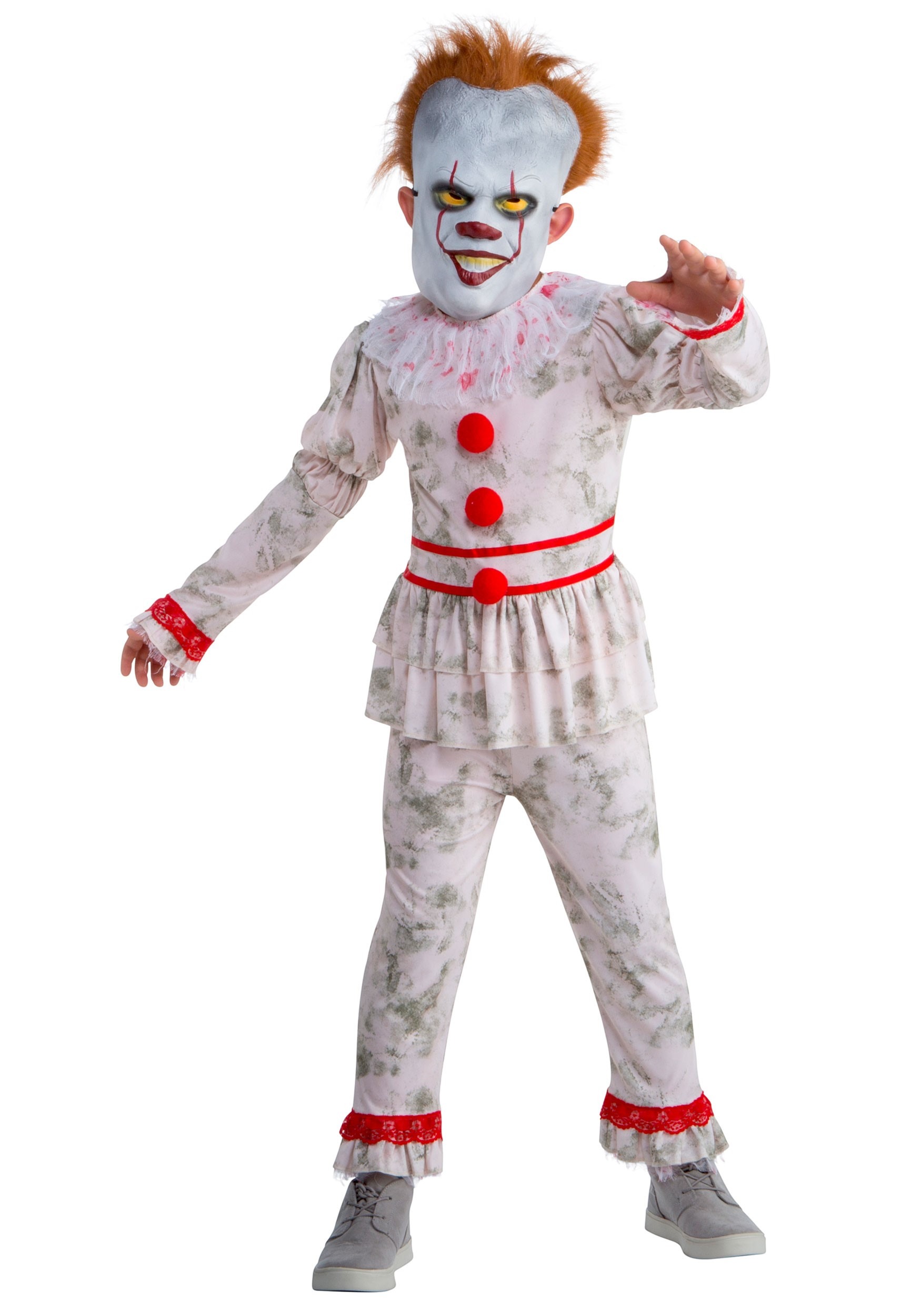 Evil Dancing Clown Kid's Costume | Horror Movie Costumes