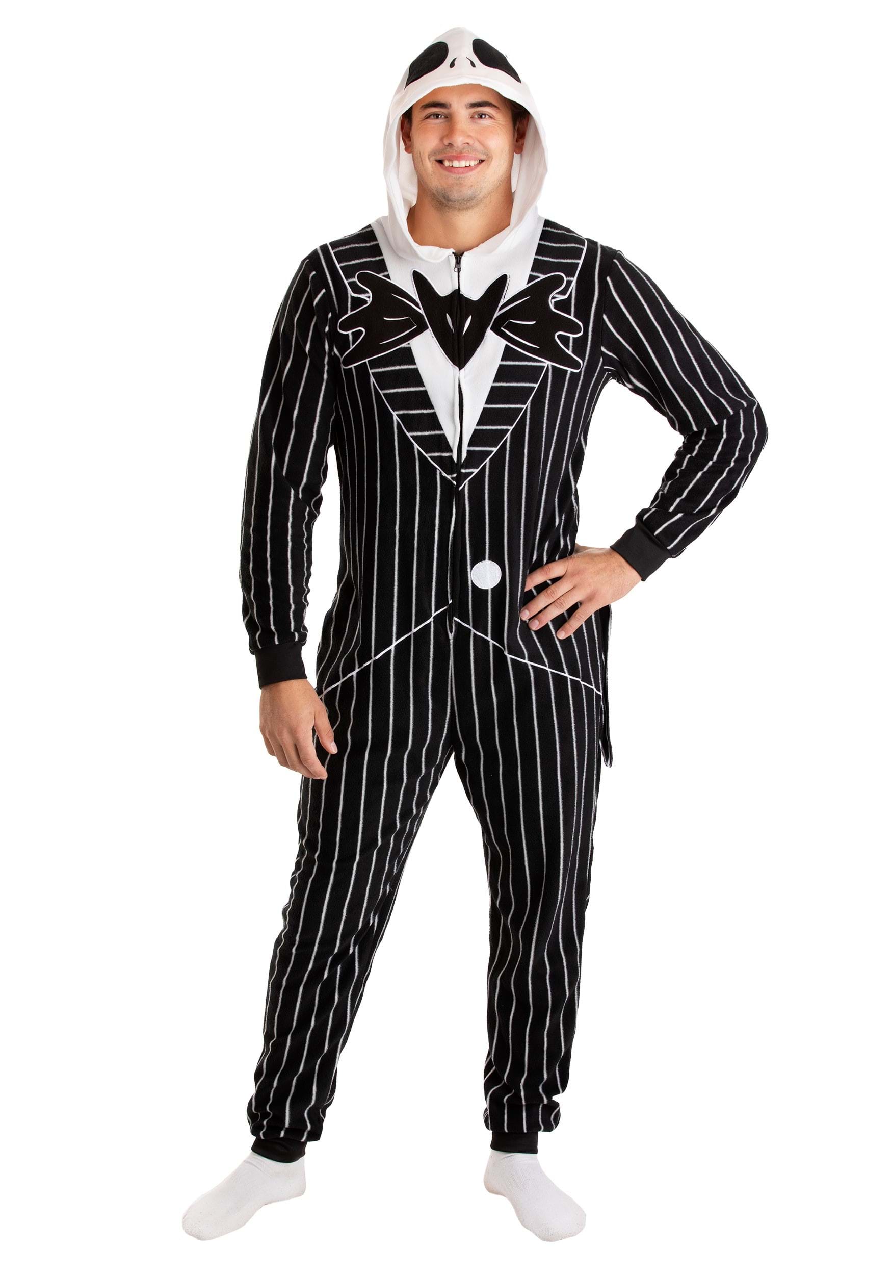 Adult Jack Skellington Union Suit