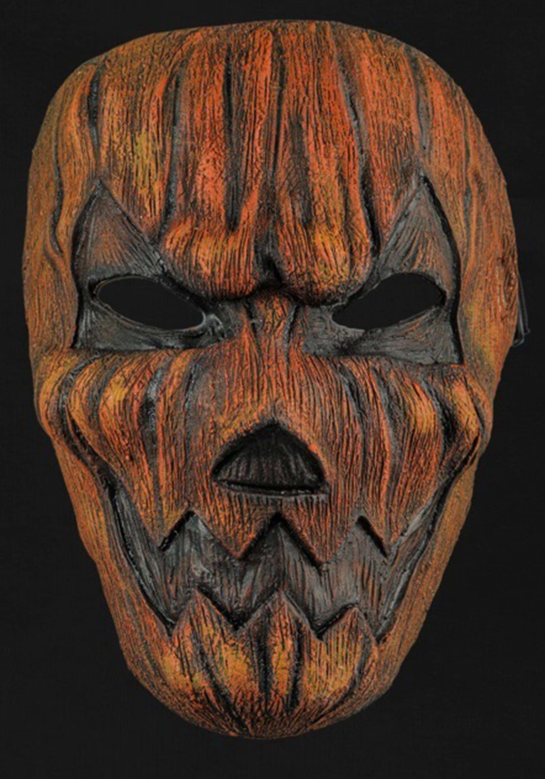 Jack O Lantern Pumpkin Adult Costume Mask | Pumpkin Accessories