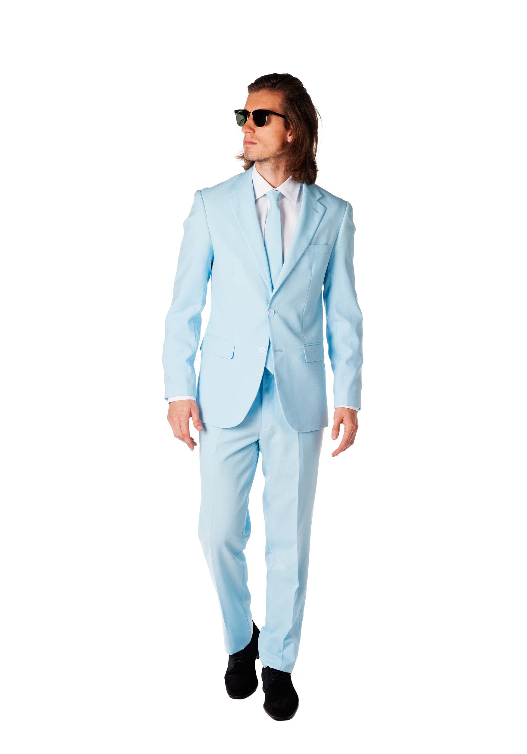 Men's OppoSuits Baby Blue Suit | Movie Costumes