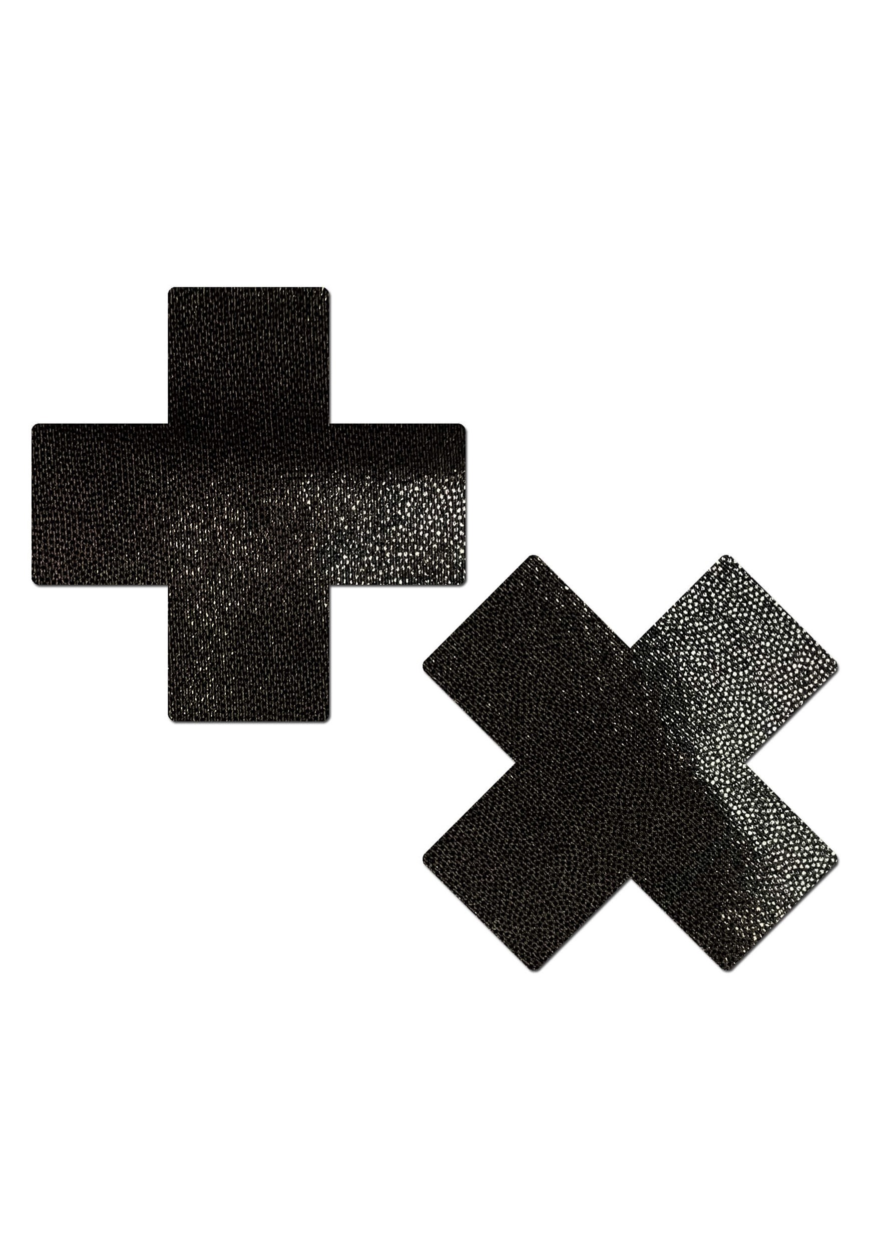 Adult Pastease Black X Pasties