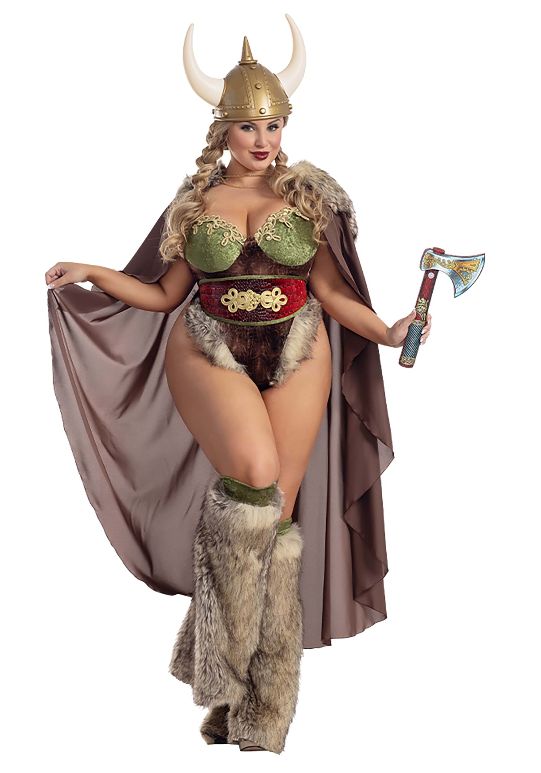 Women's Plus Size Valhalla Honey Costume