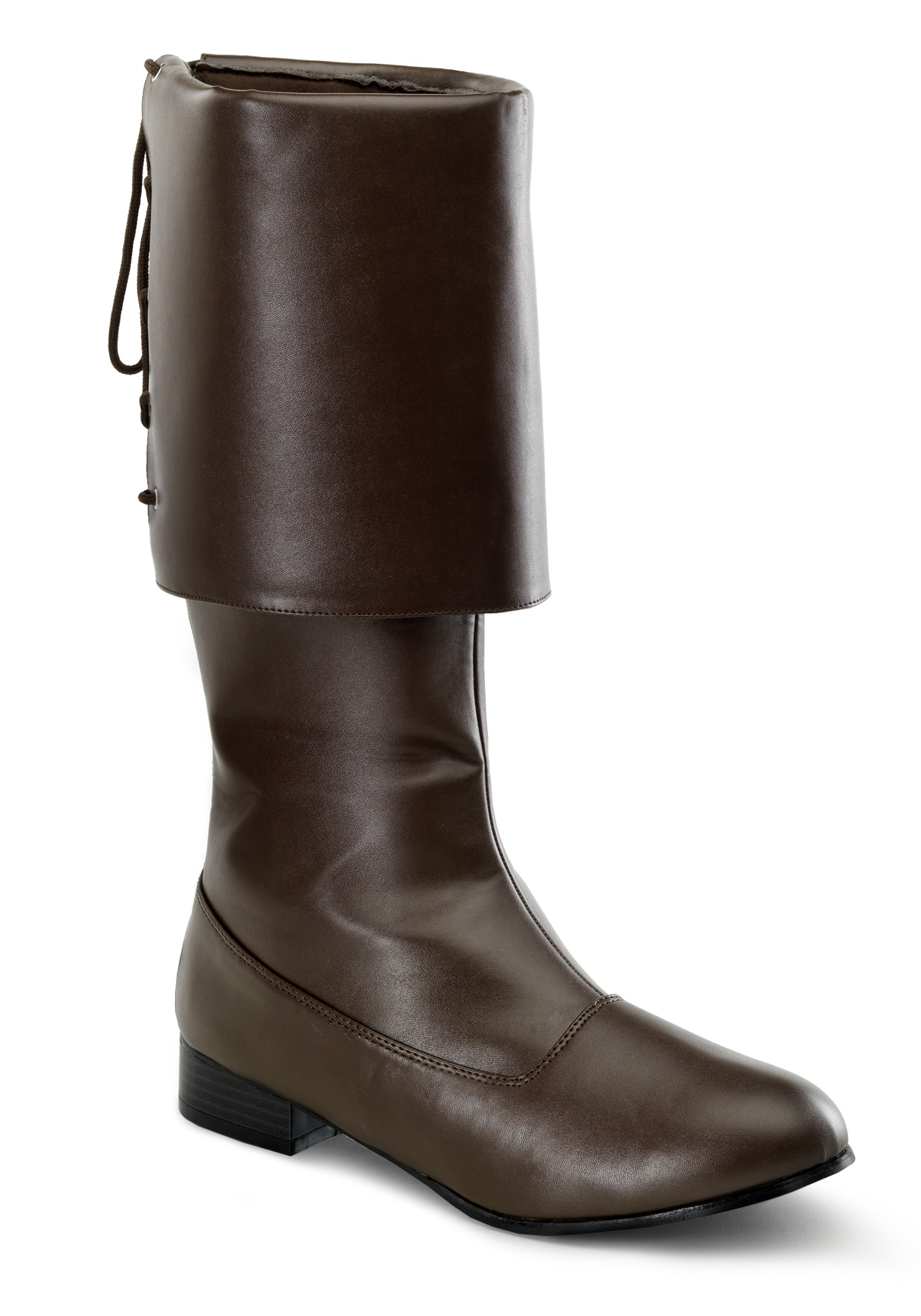 Brown Buccaneer Adult Costume Boots | Costume Shoes