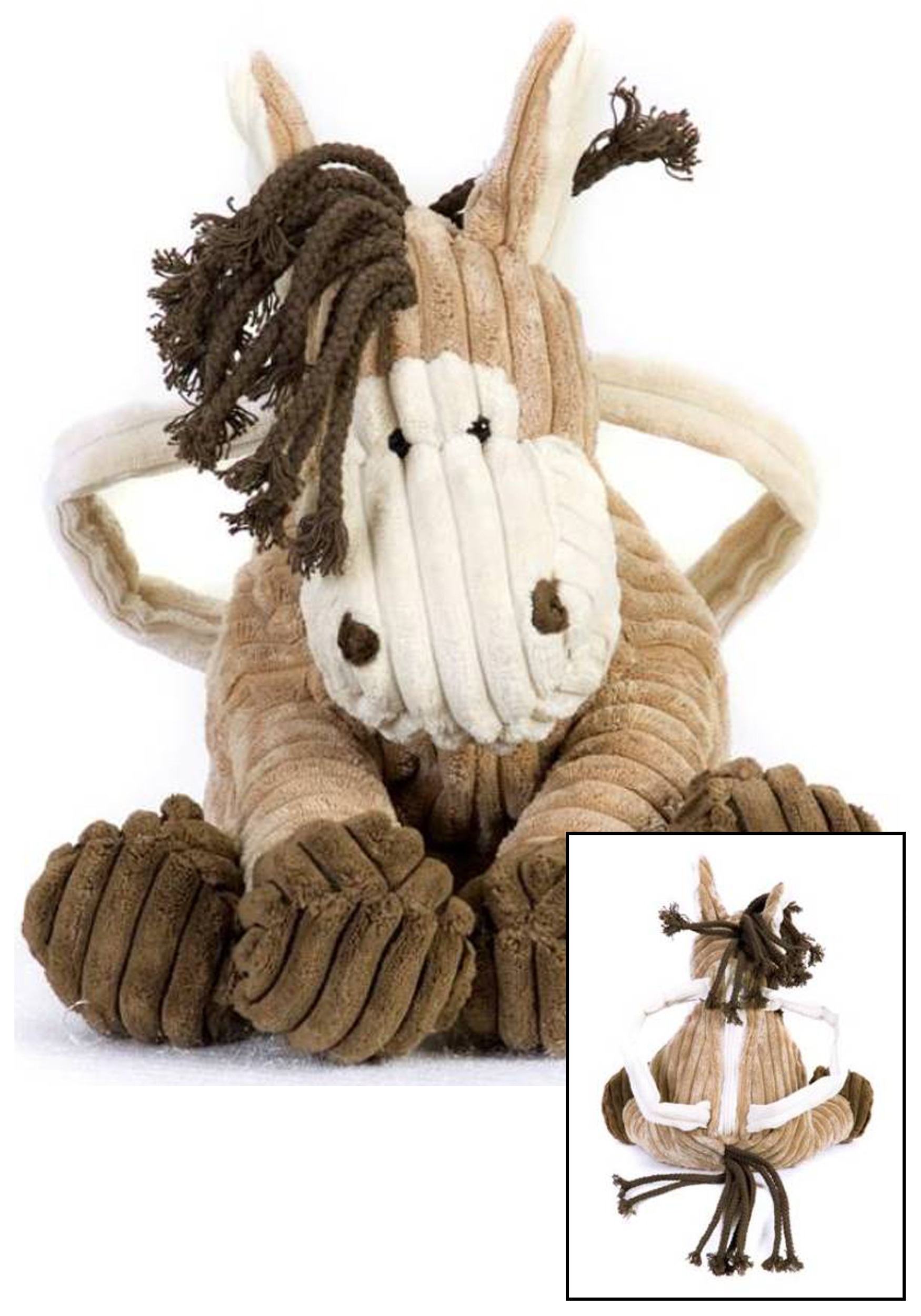 Corduroy Horse Handbag Accessory
