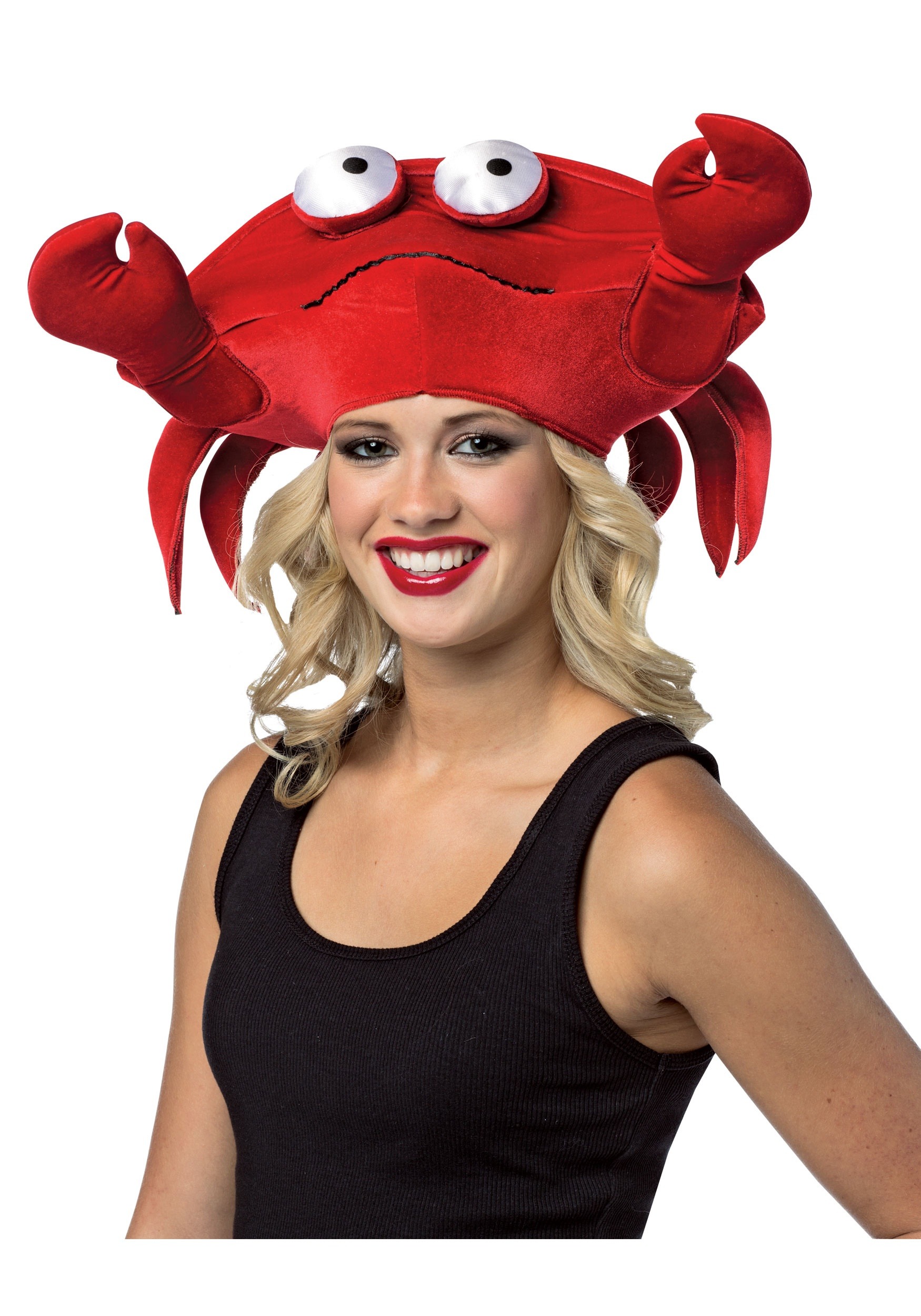 Adult Red Crab Hat