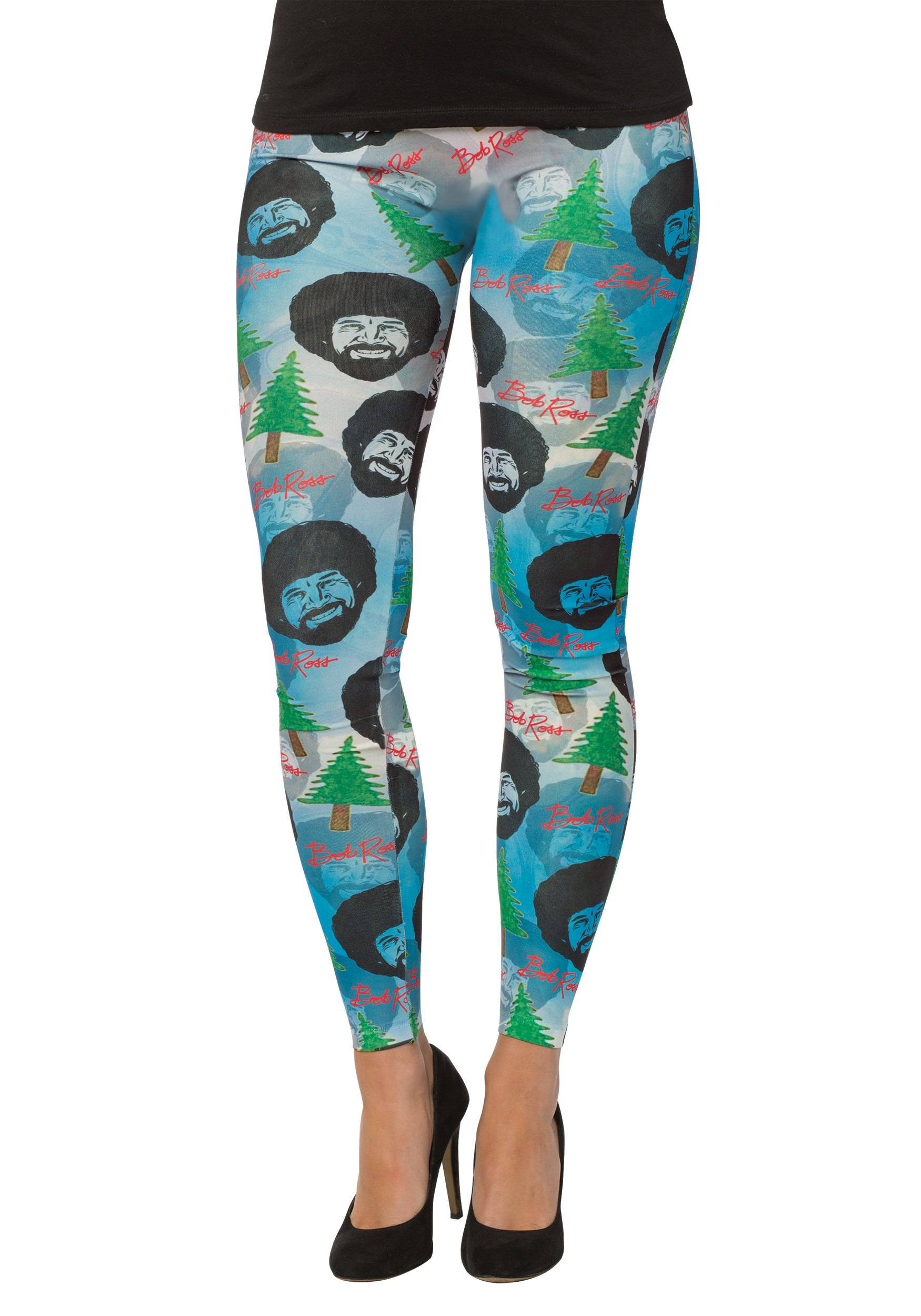 Bob Ross Leggings for Women | Costume Leggings