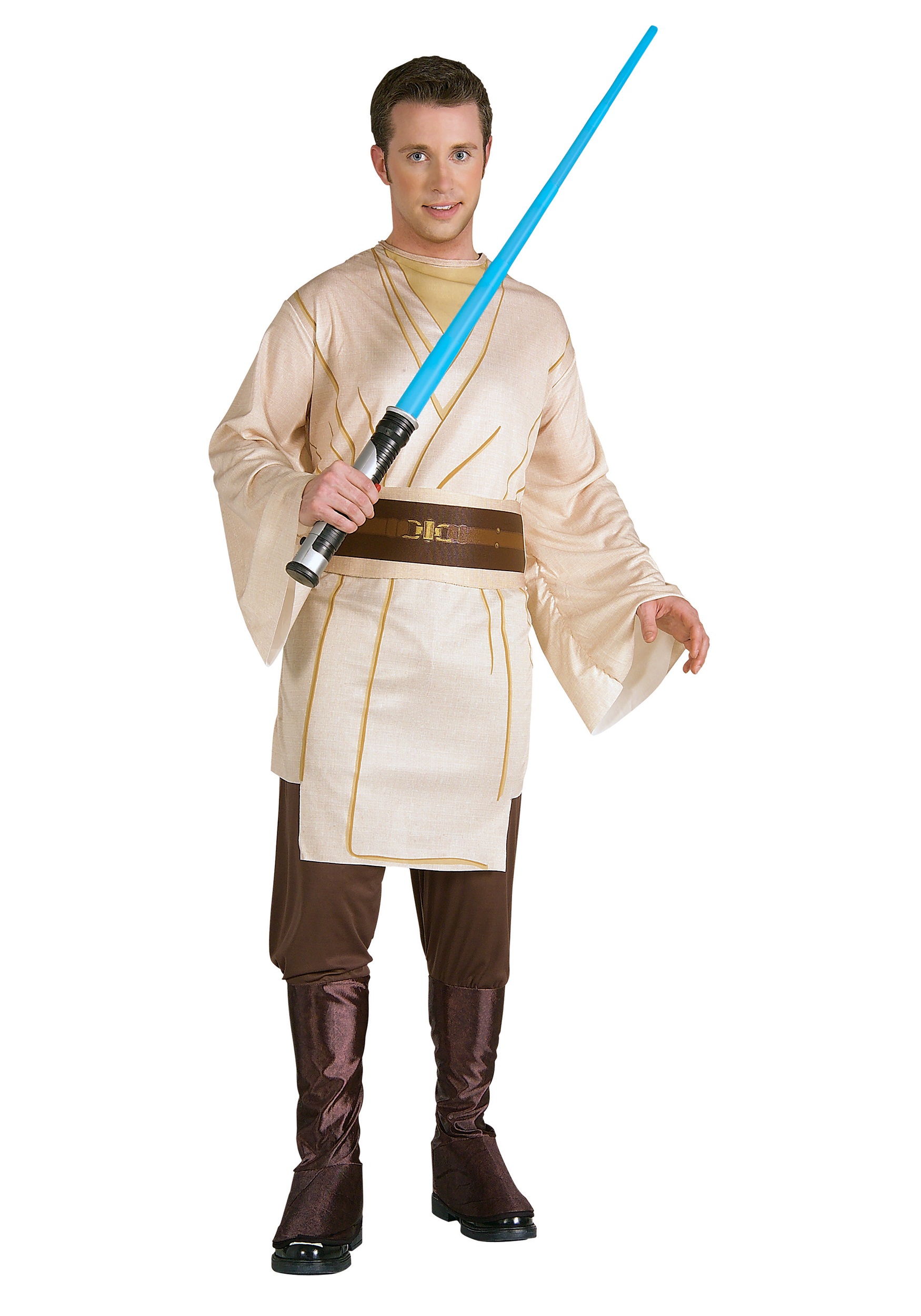 Star Wars Men's Qui-Gon Jinn / Jedi Costume | Star Wars Costumes