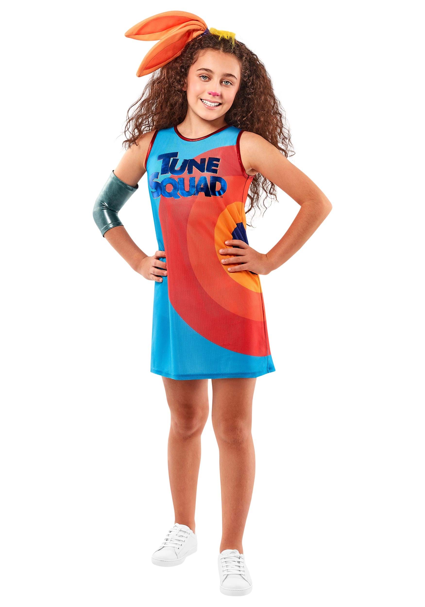 Space Jam 2 Girl's Lola Bunny Tune Squad Costume