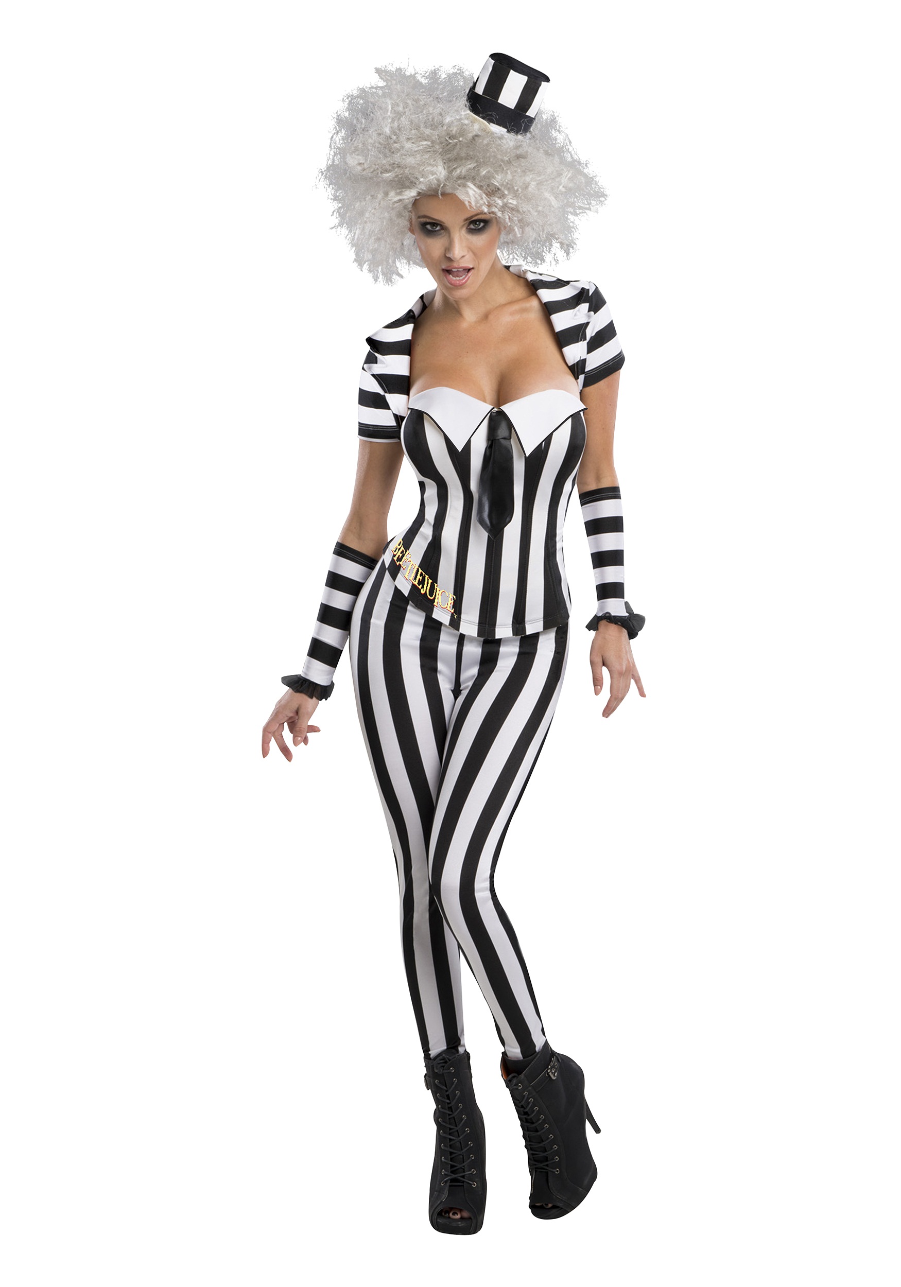 Adult Beetlejuice Corset Costume | Beetlejuice Costumes