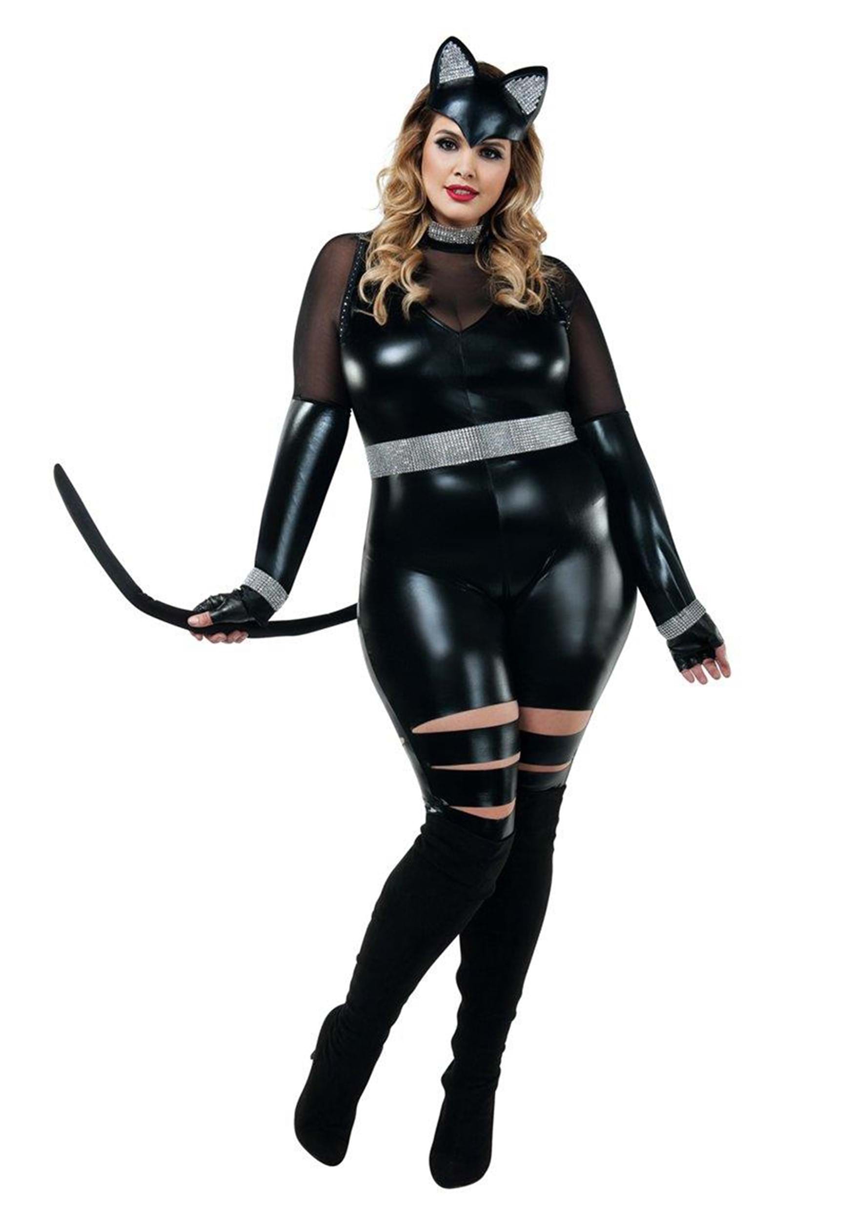 Plus Size Sexy Women's Cat Burglar Costume | Sexy Halloween Costumes
