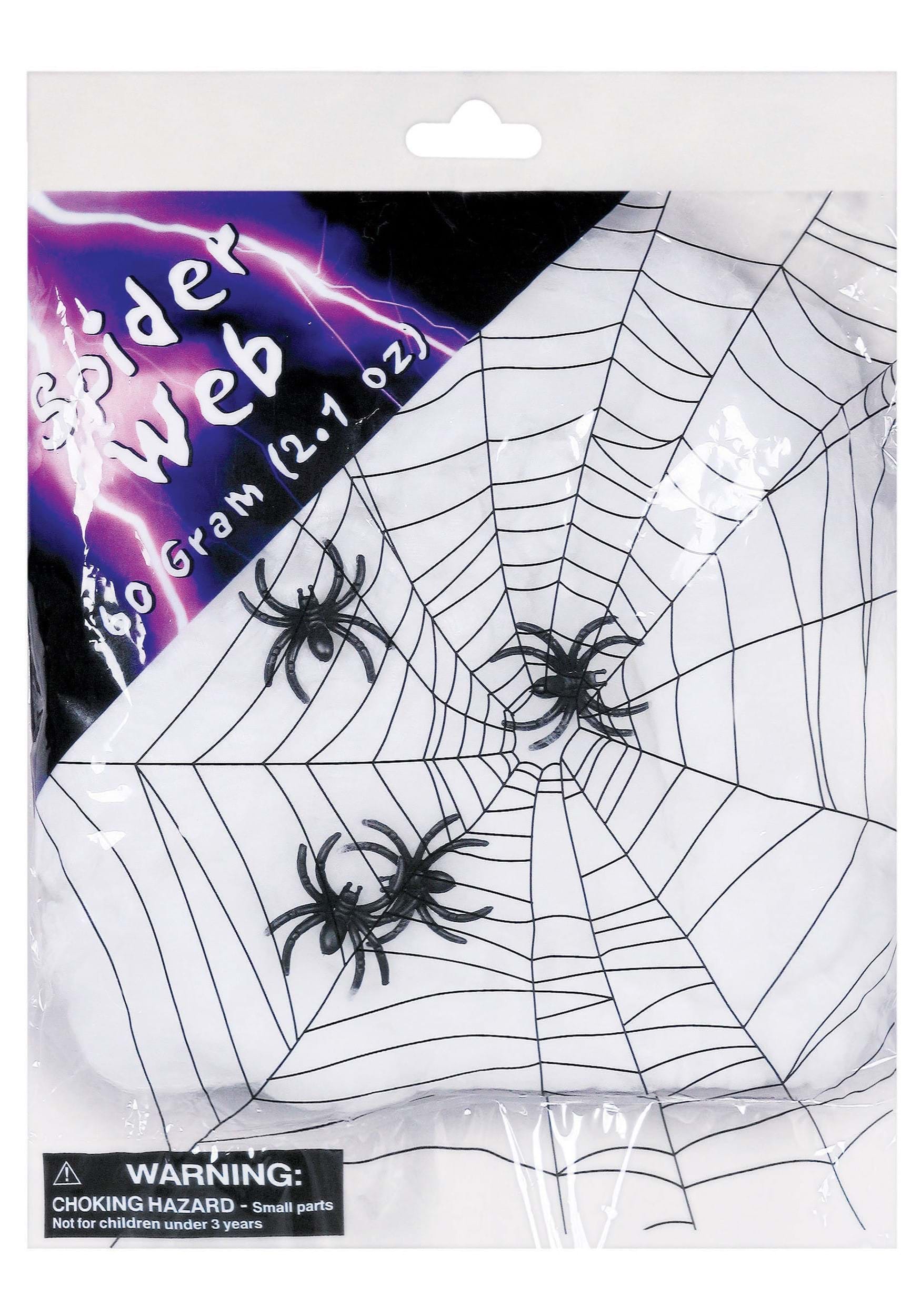Spider Web with Spiders Decorations
