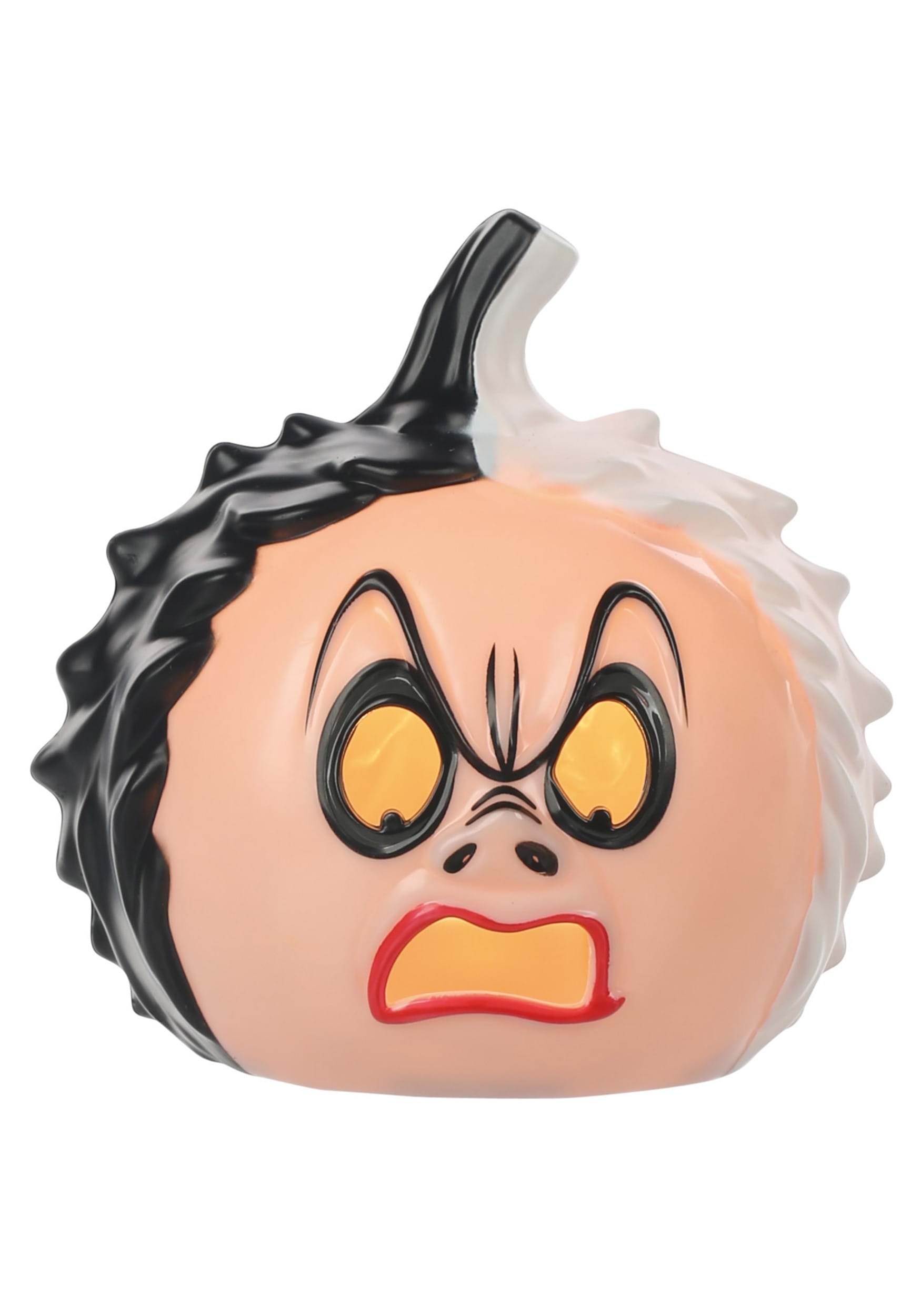 Disney Light Up 3 Cruella Pumpkin Halloween Decoration