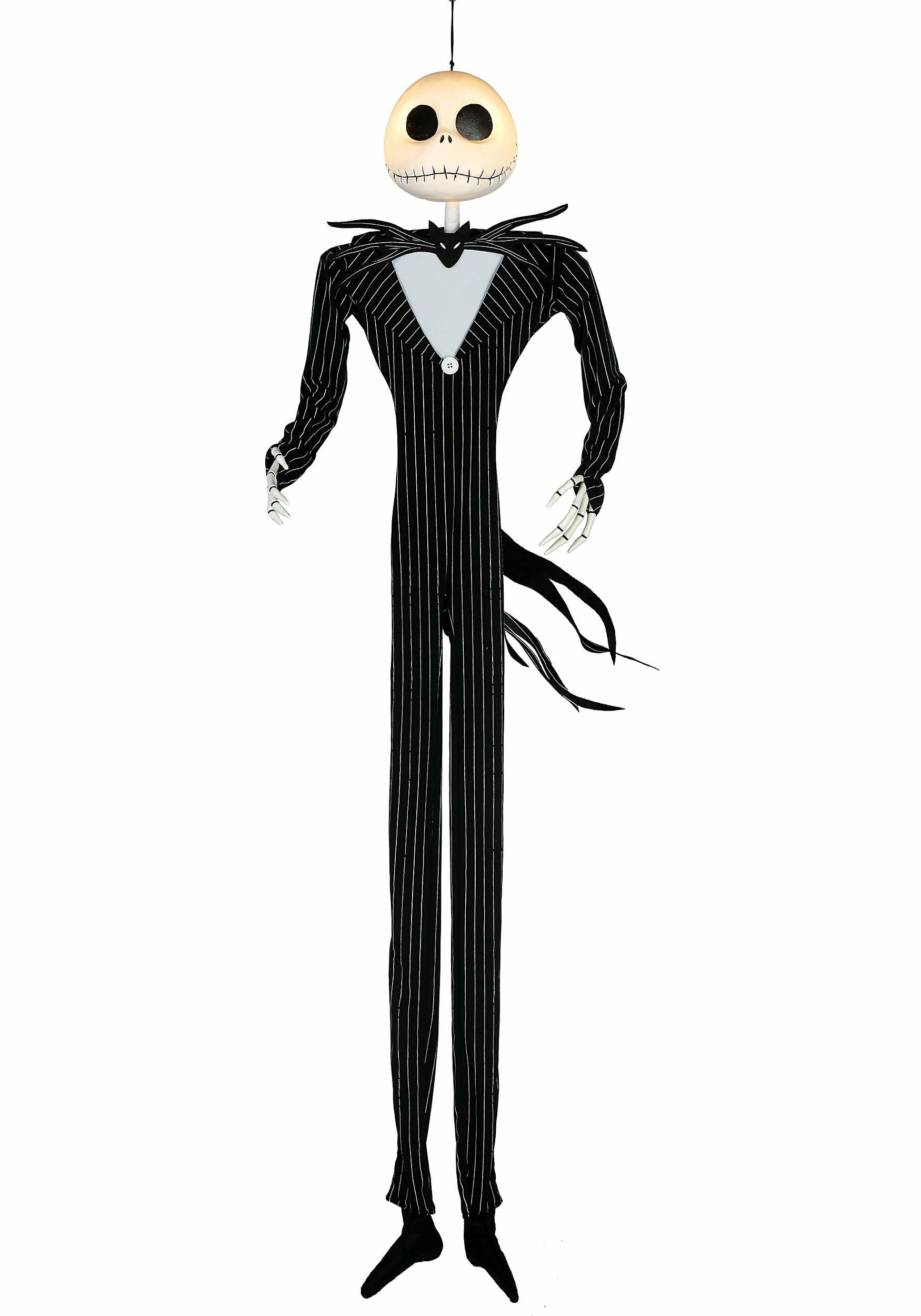 Nightmare Before Christmas 6 foot Hanging Jack Light | Halloween Decorations