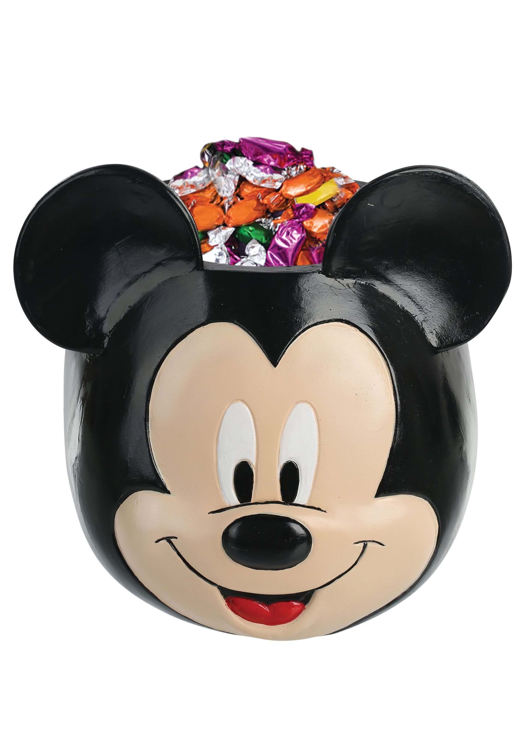 8-Inch Disney Mickey Mouse Treat Bowl Decoration | Disney Decorations