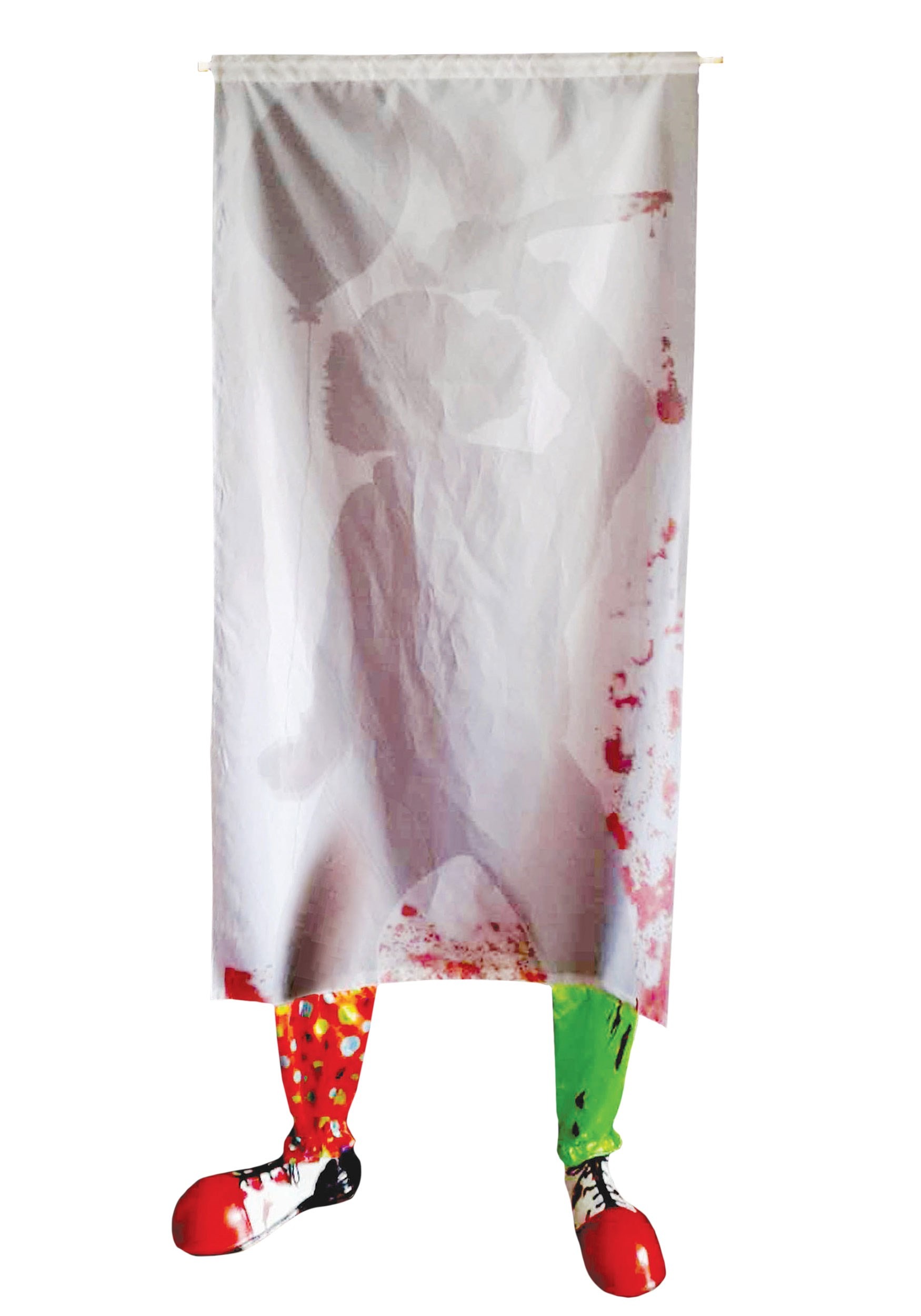 Scary Clown Curtain Prop | Halloween Decorations
