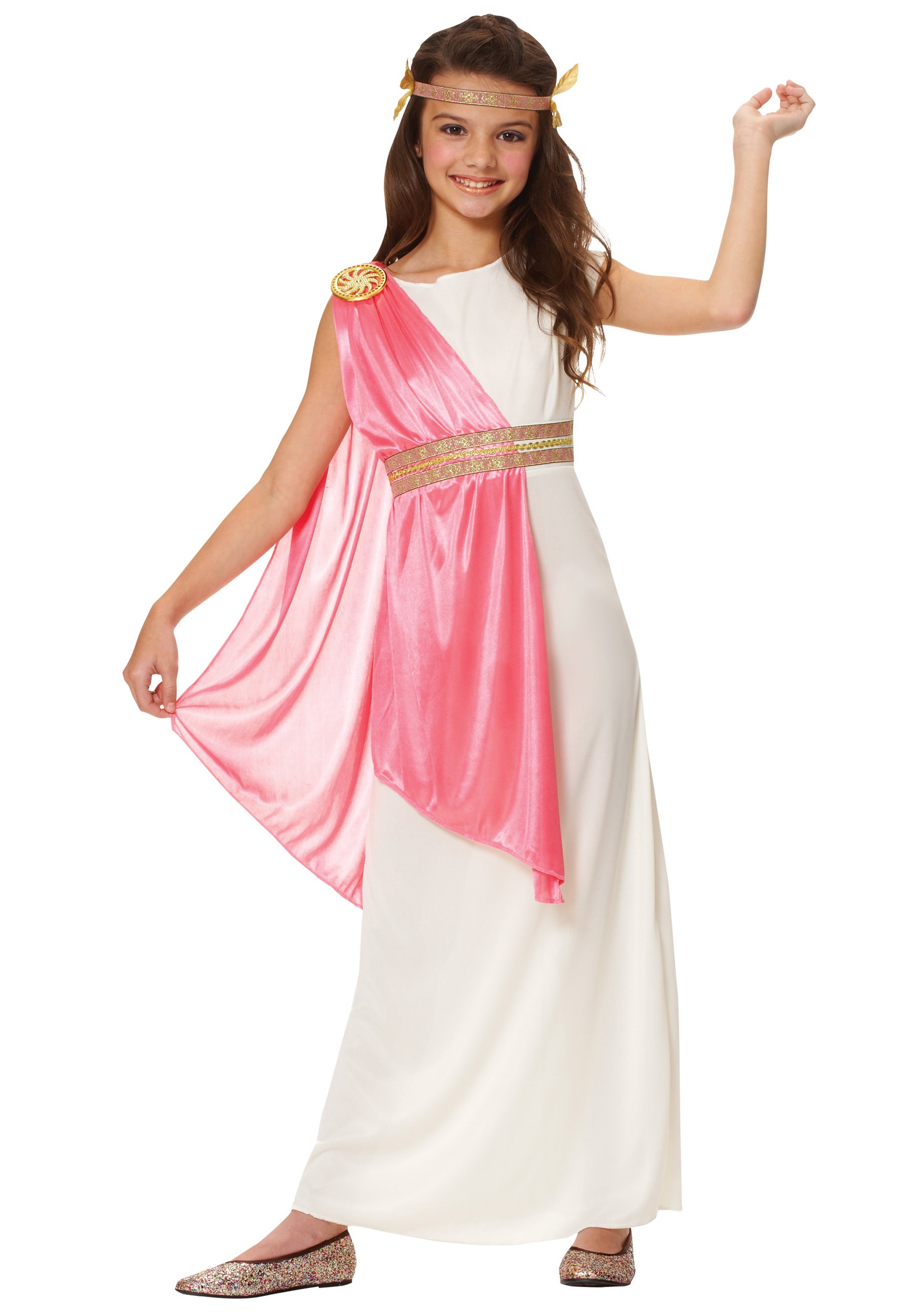 Girl's Ancient Roman Empress Costume | Roman Costumes