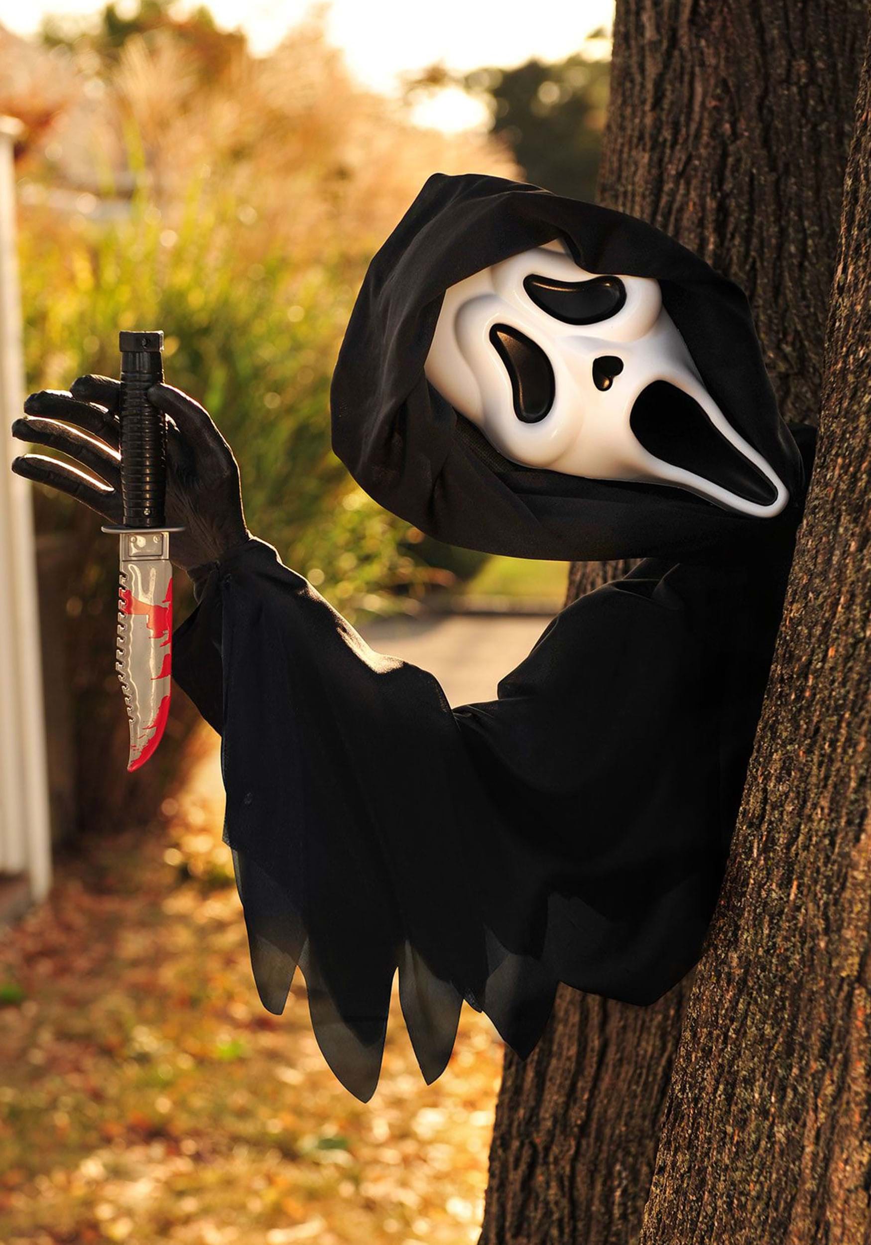 Ghost Face Stalker Decoration Prop | Movie Decorations