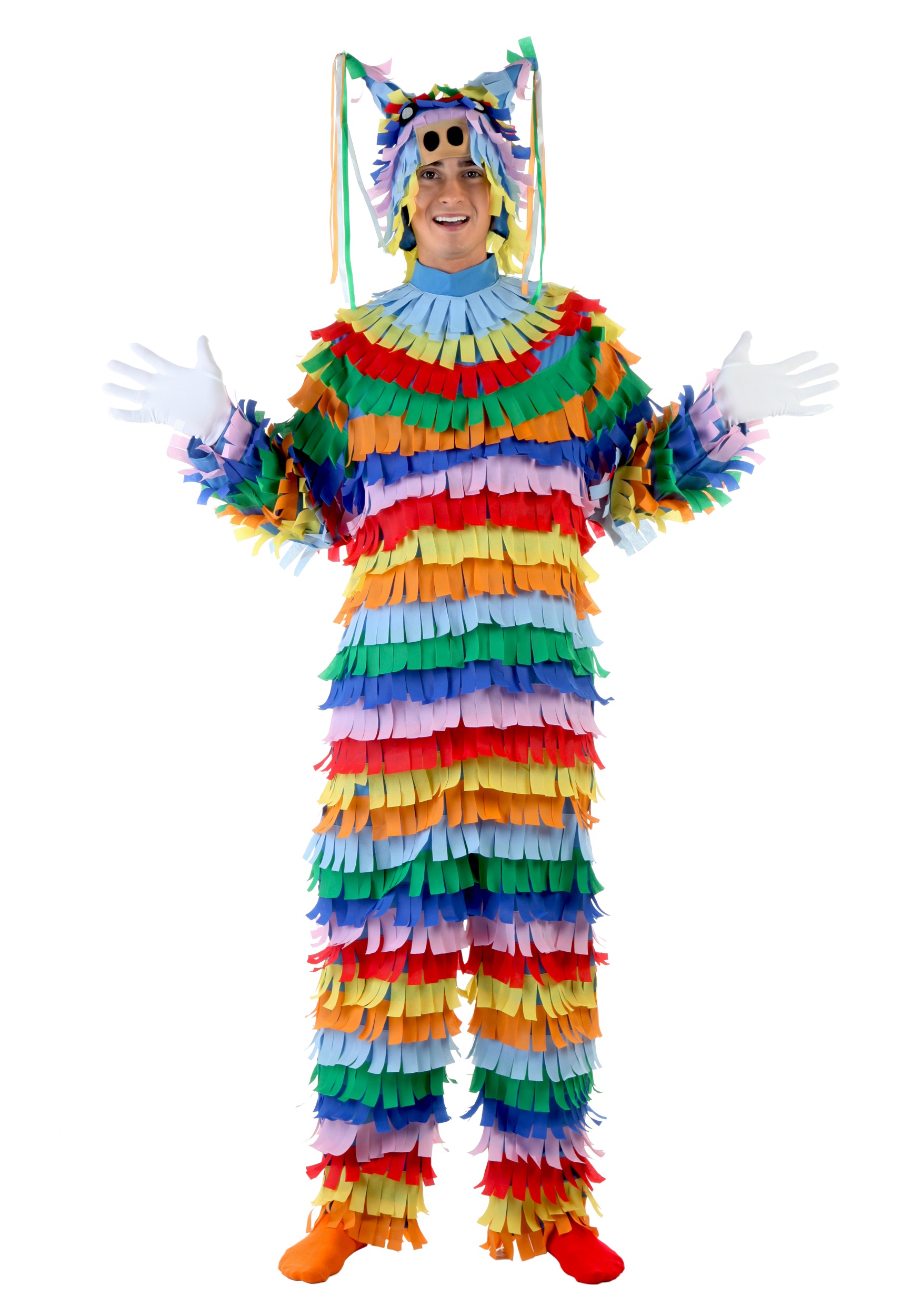 Adult Colorful Piñata Costume | Holiday Costumes