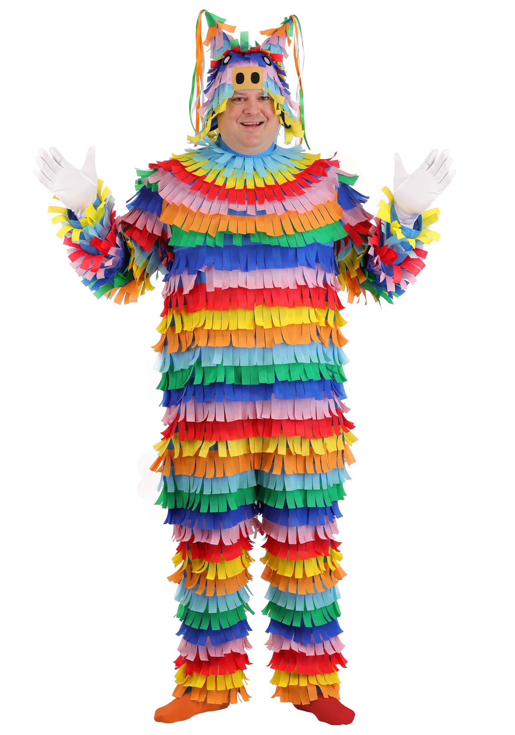 Plus Size Piñata Adult Costume | Funny Costumes