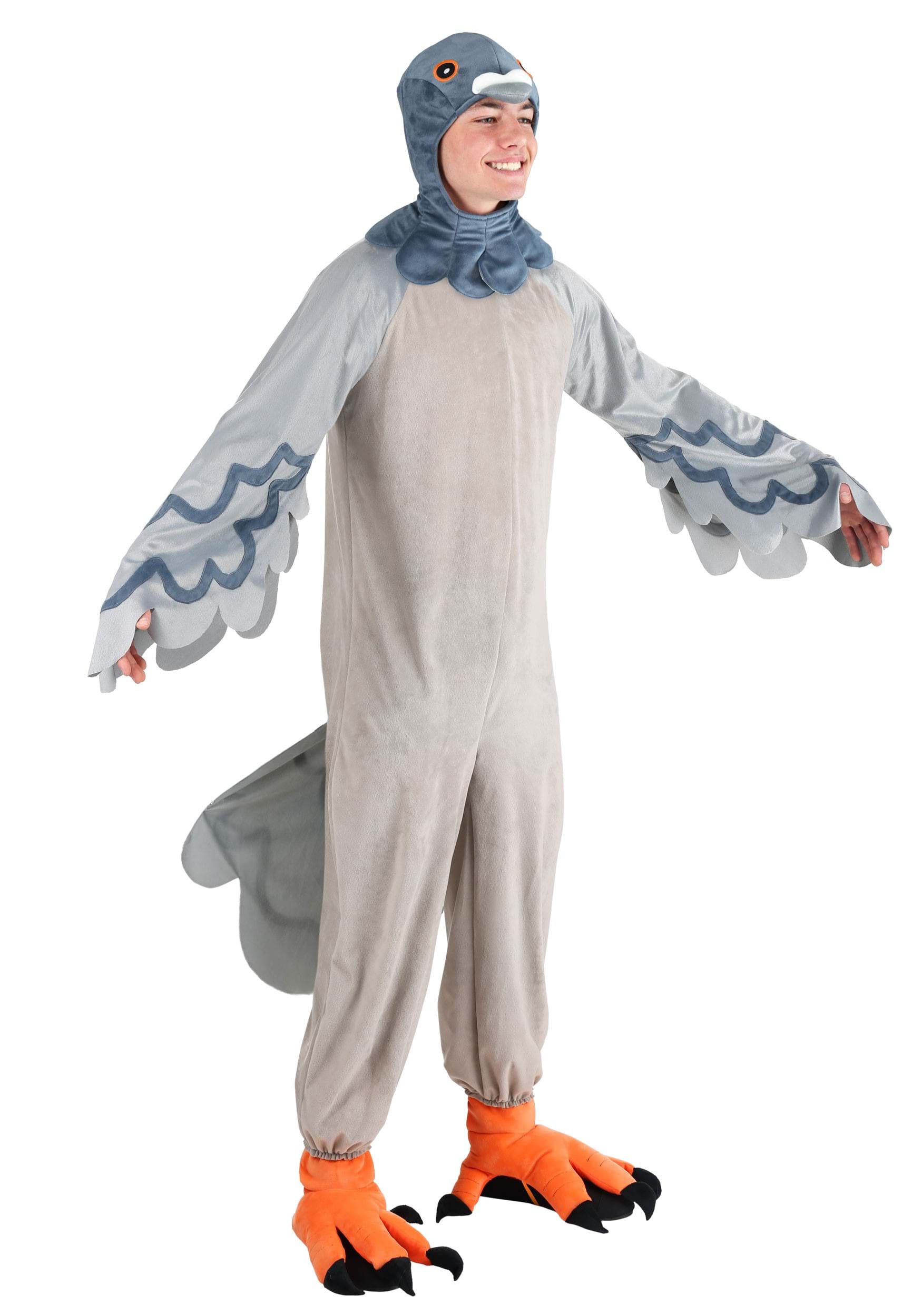 Adult City Slicker Pigeon Halloween Costume | Bird Costumes