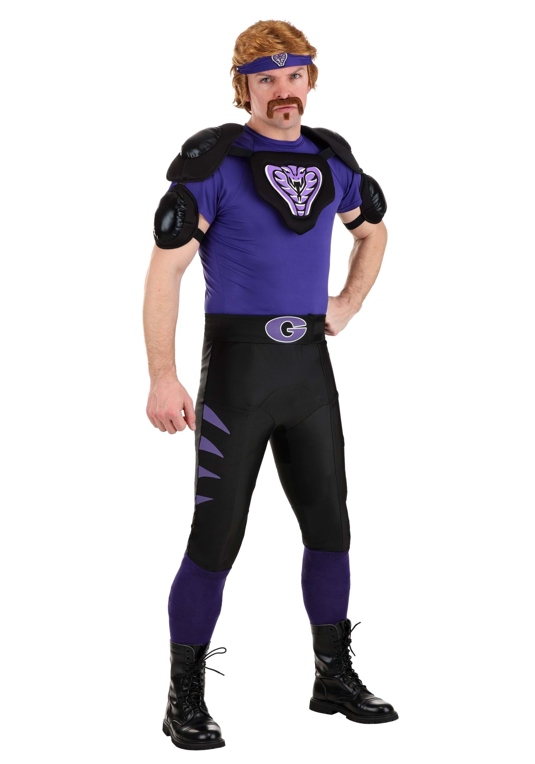 Dodgeball Purple Cobra Costume for Adults | Movie Costumes