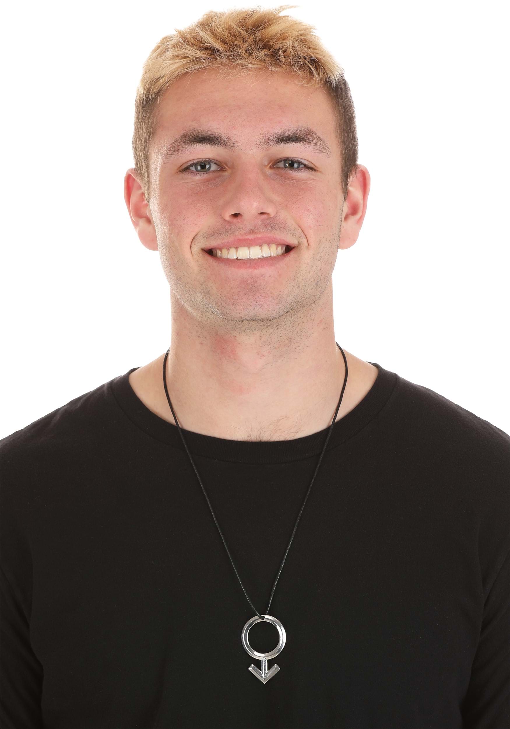 Male Gender Pendant Costume Necklace Accessory | Hippie Accessories