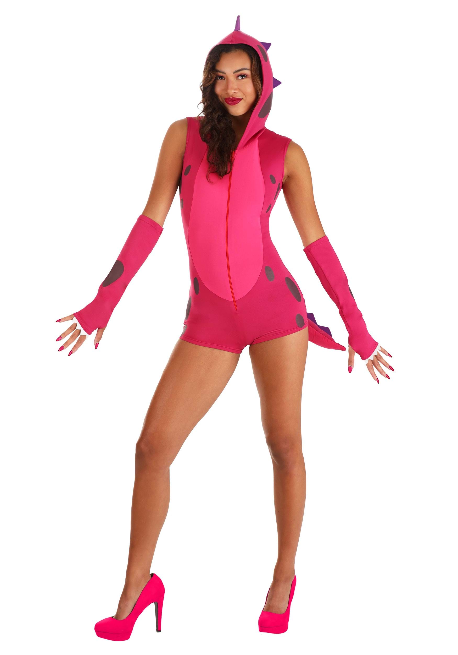 Sexy Women's Dino Costume Romper | Dinosaur Costumes