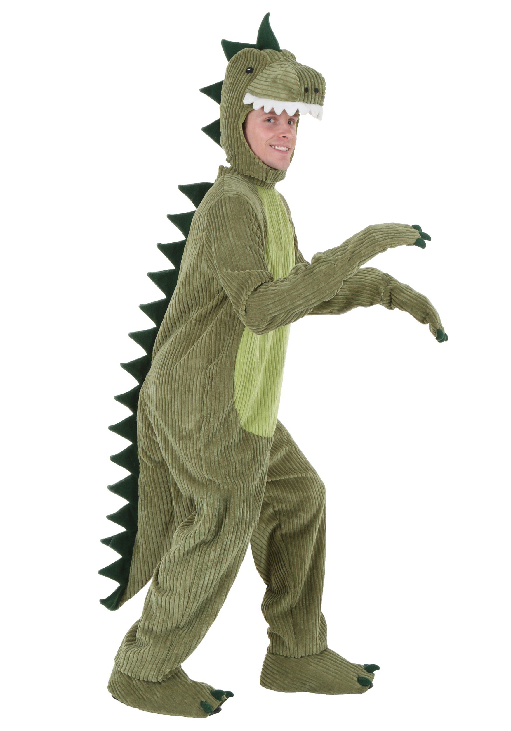 Plus Size Adult Green T-Rex Costume | Adult Dinosaur Costumes