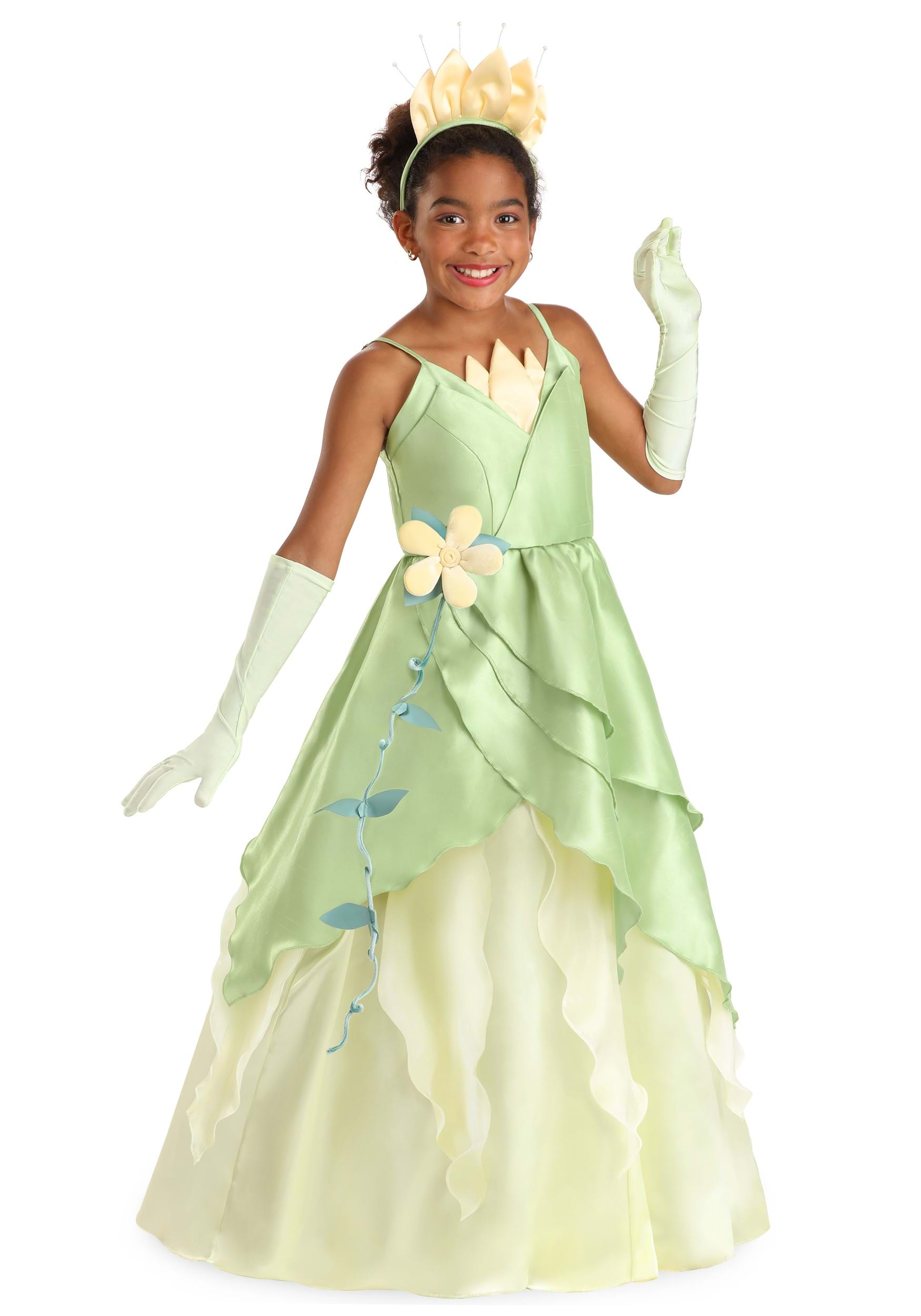 Kid's Disney Princess and the Frog Tiana Costume | Disney Costumes