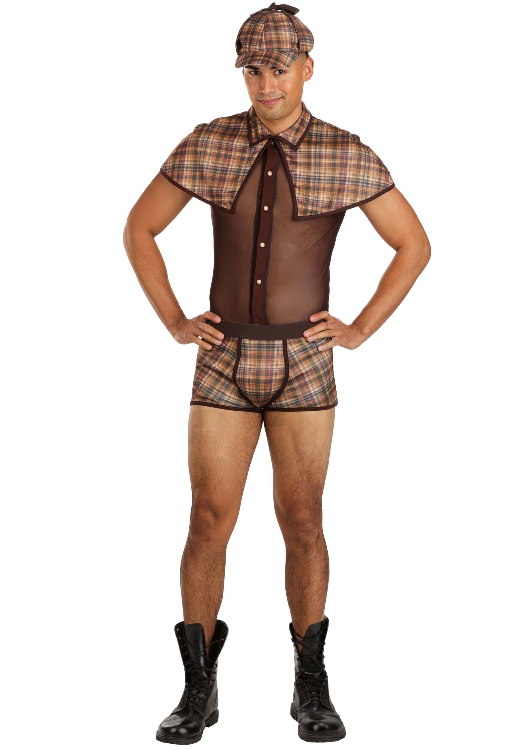 Dashing Detective Sherlock Holmes Men's Costume | Sexy Costumes