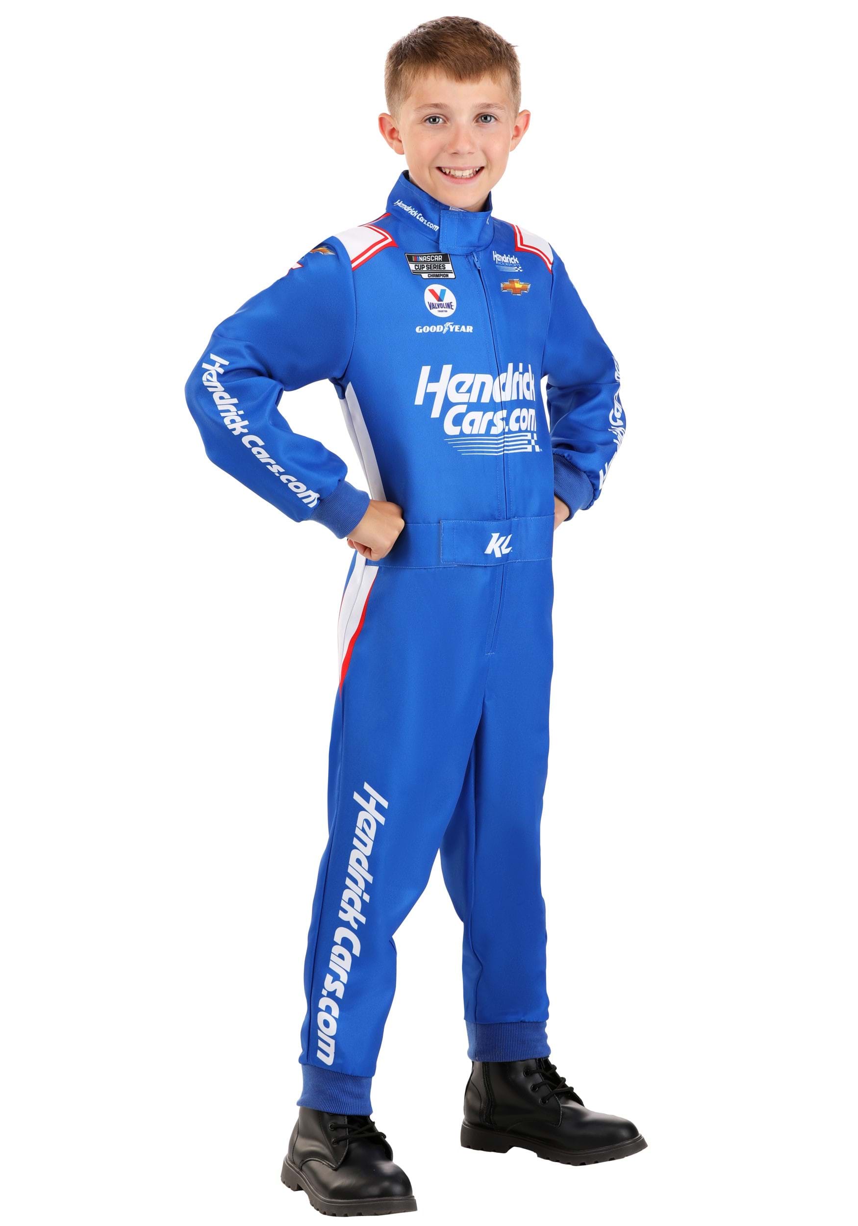 Kid's Kyle Larson HendrickCars Uniform NASCAR Costume | Sports Costumes