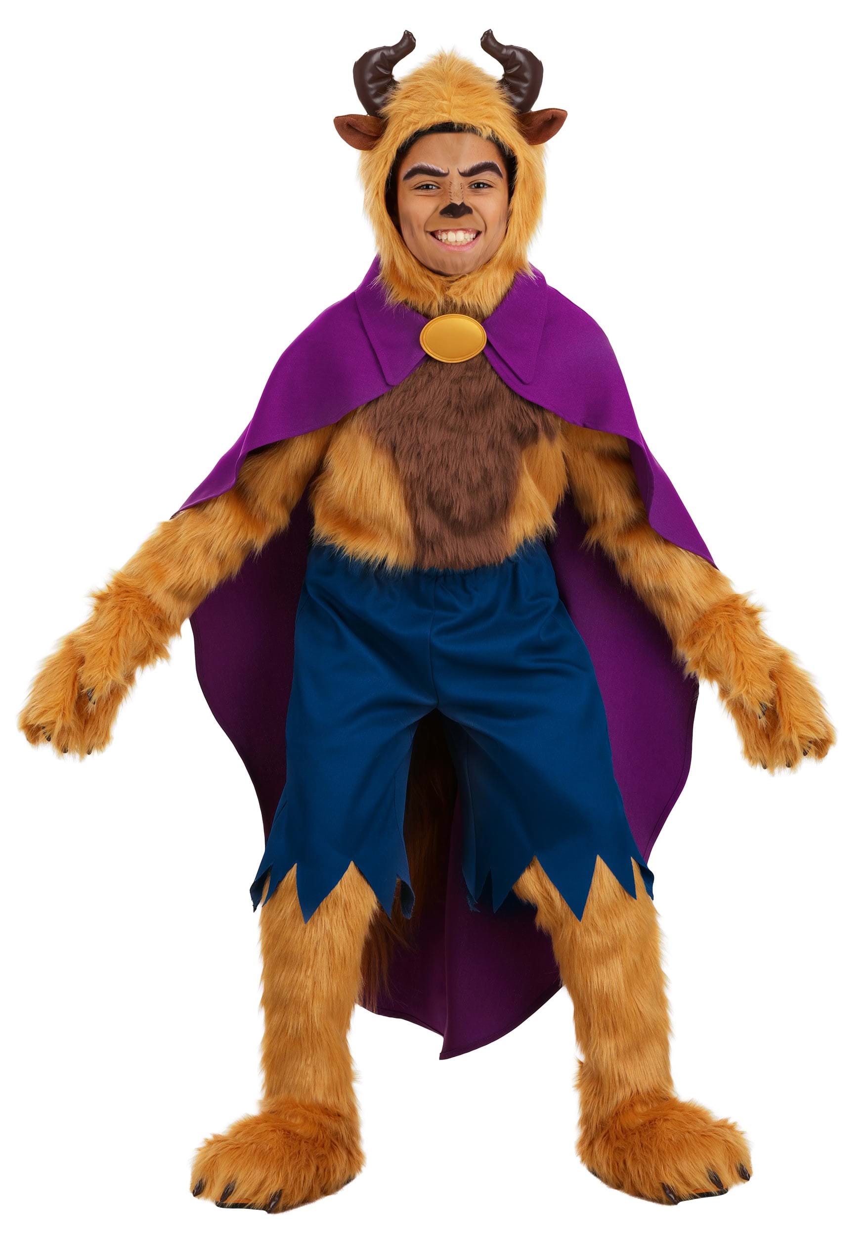 Deluxe Caped Disney Beast Boy's Costume | Disney Costumes