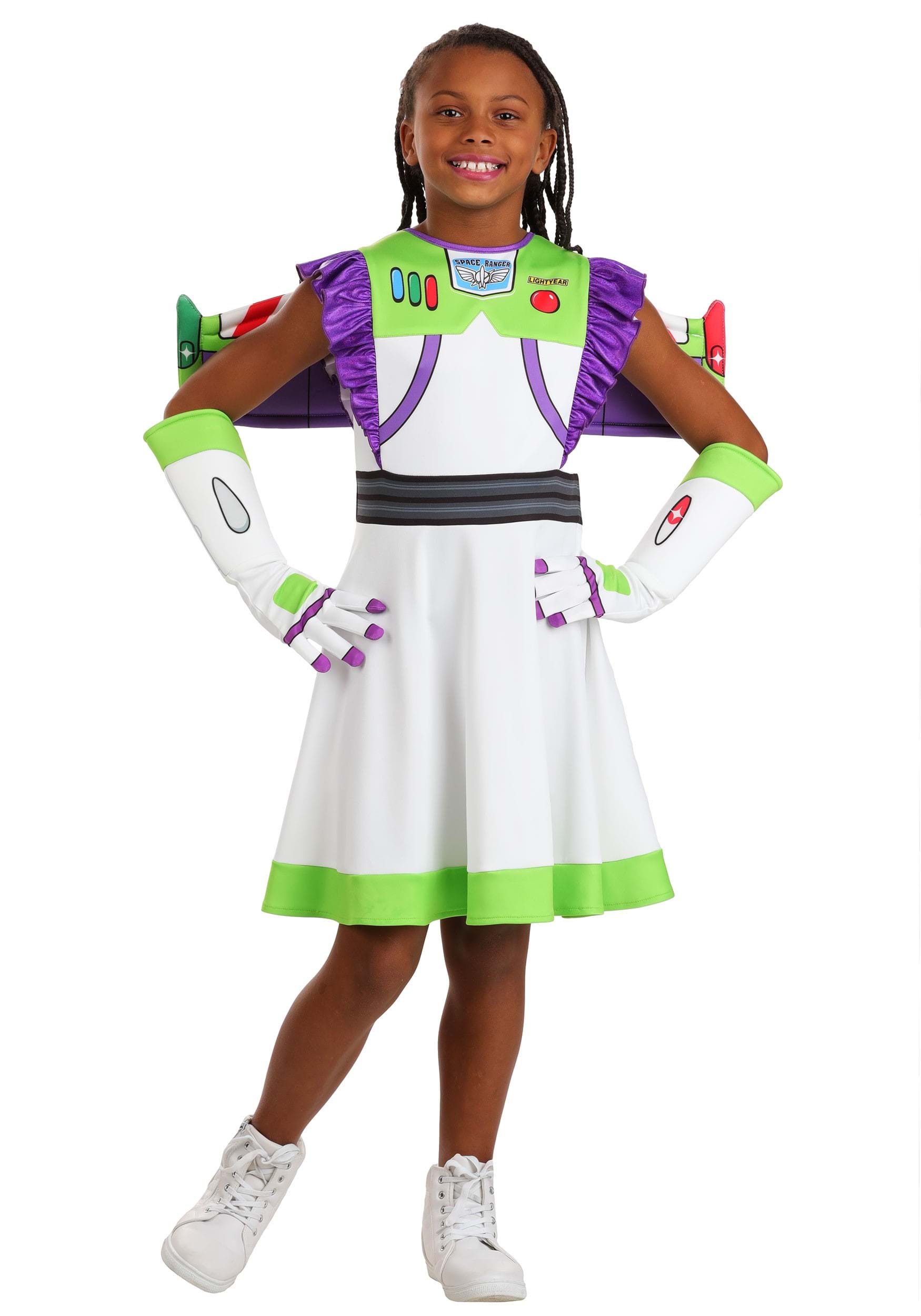 Pixar Toy Story Buzz Lightyear Costume Dress for Girls | Disney Costumes