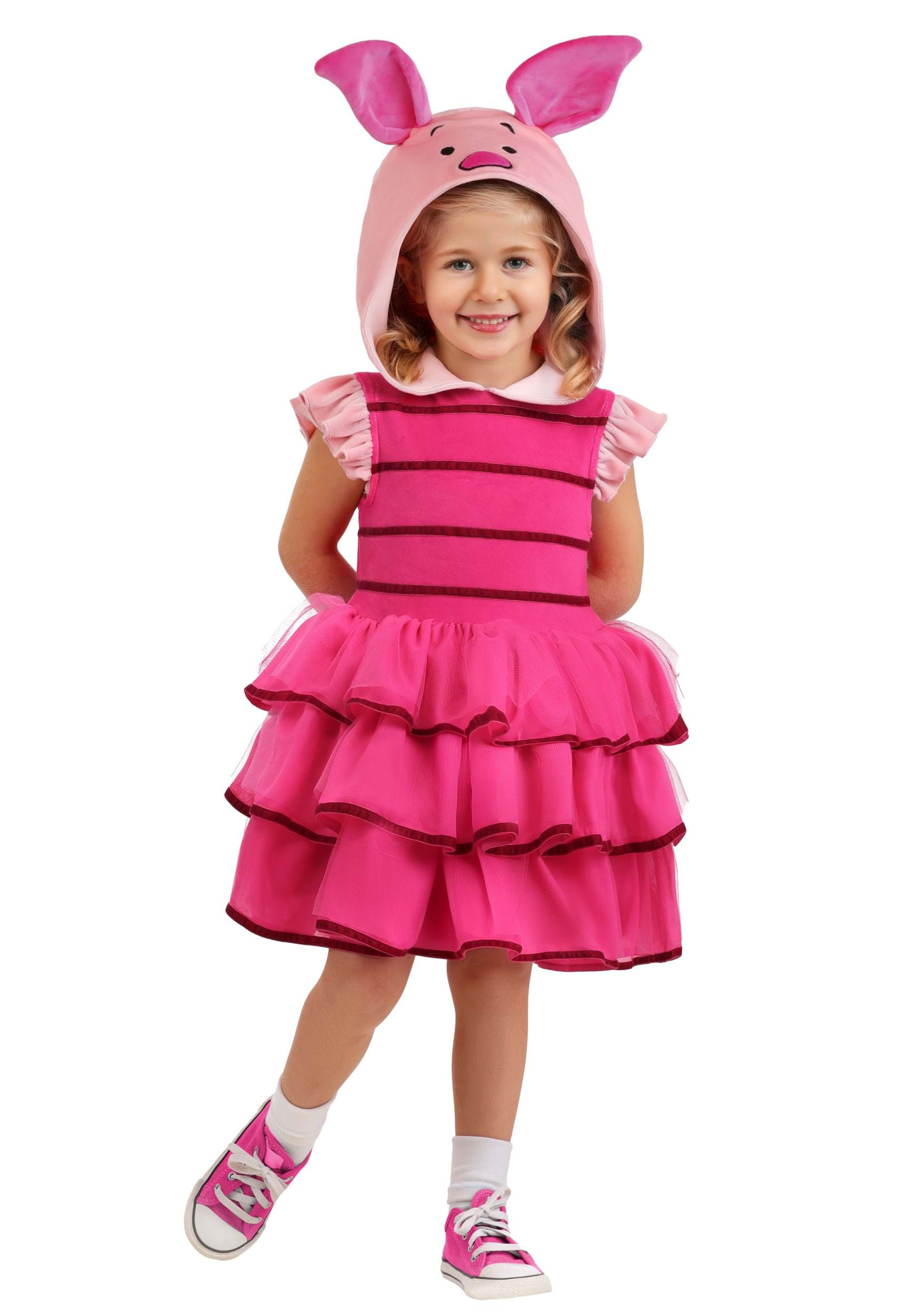 Girl's Disney Piglet Toddler Costume Dress | Disney Costumes