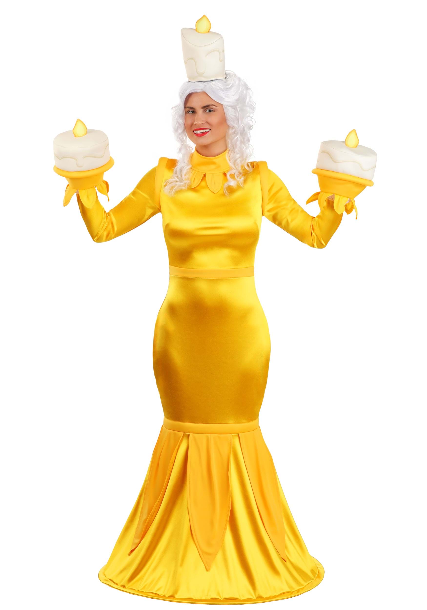 Disney Beauty and the Beast Lumiere Costume for Women | Disney Costumes