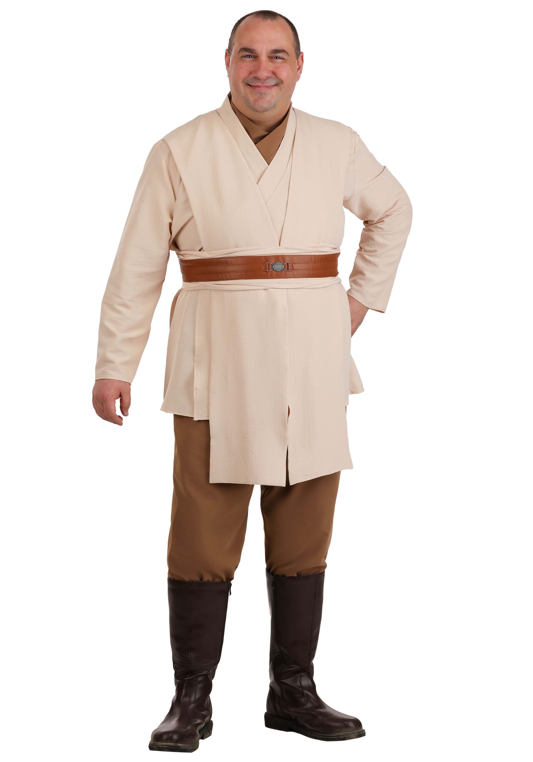 Men's Plus Size Deluxe Star Wars Jedi Costume | Star Wars Costumes