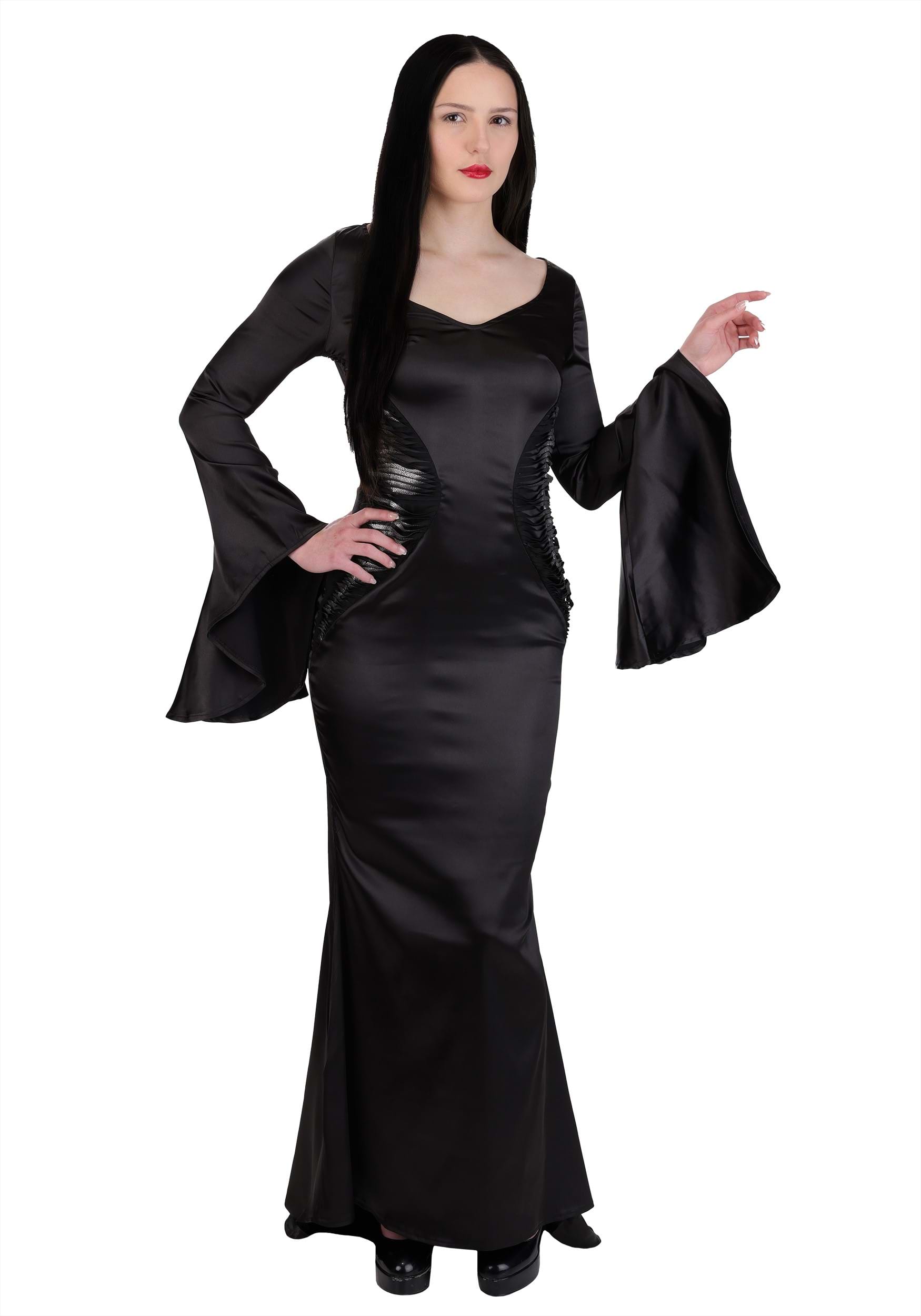 The Addams Family Women's Morticia Costume Dress | TV Show Costumes
