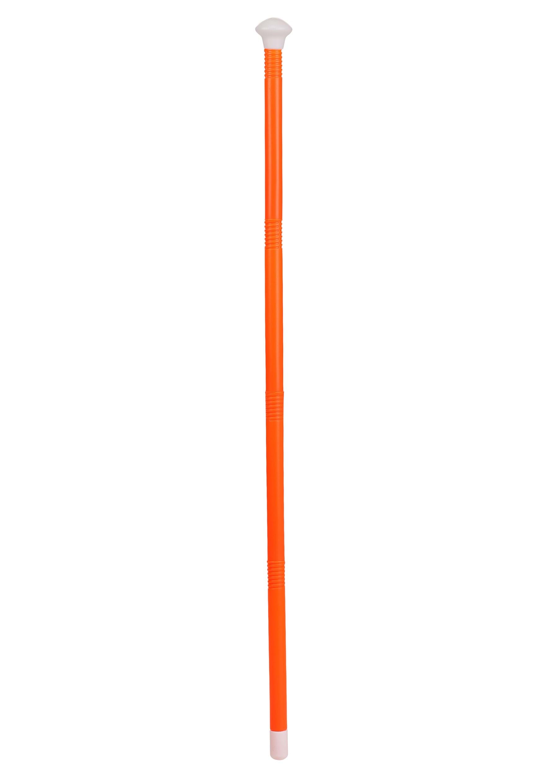 Orange Costume Cane Accessory | Movie Accessories