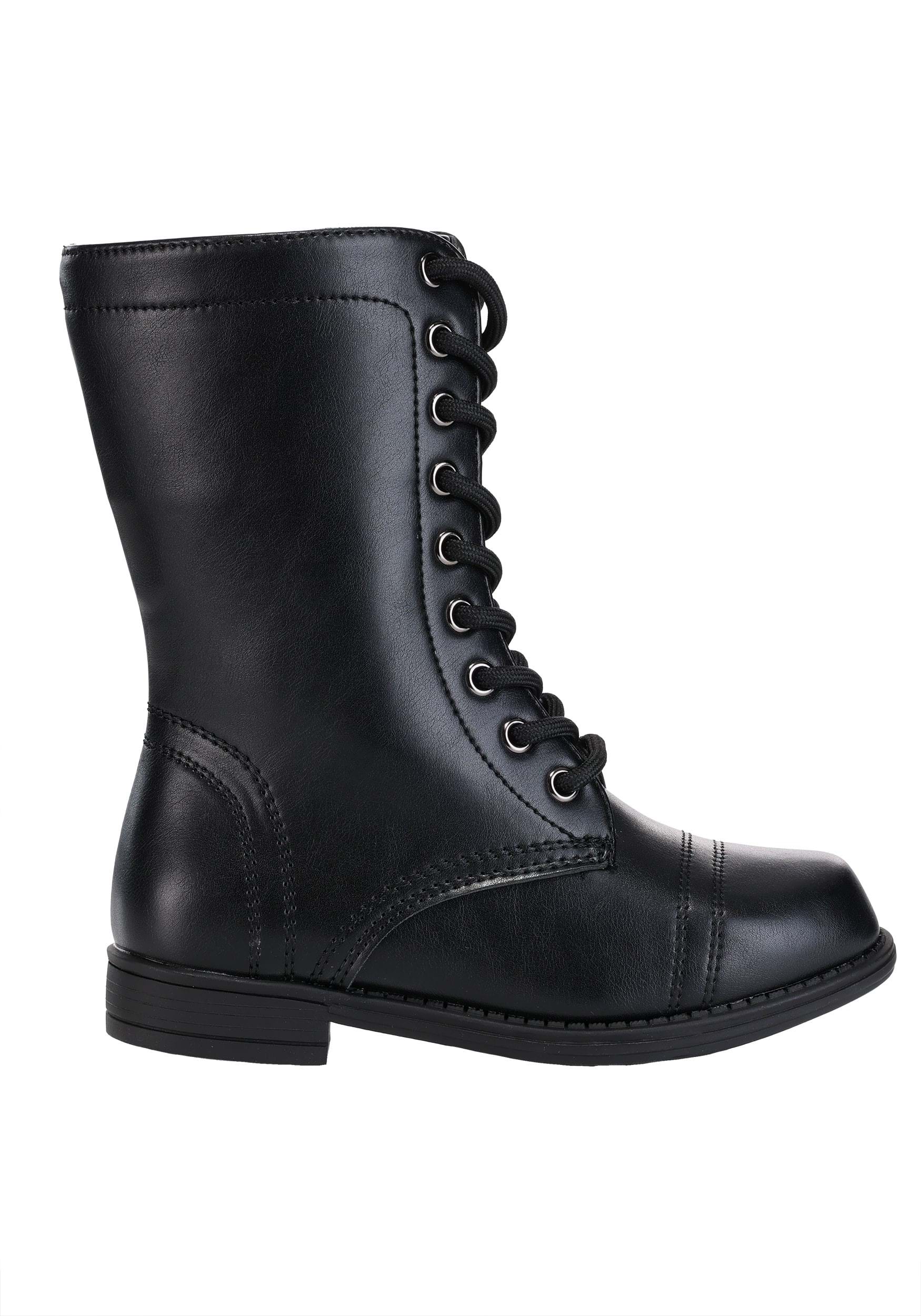Combat Military Costume Boots for Kids | Costume Shoes