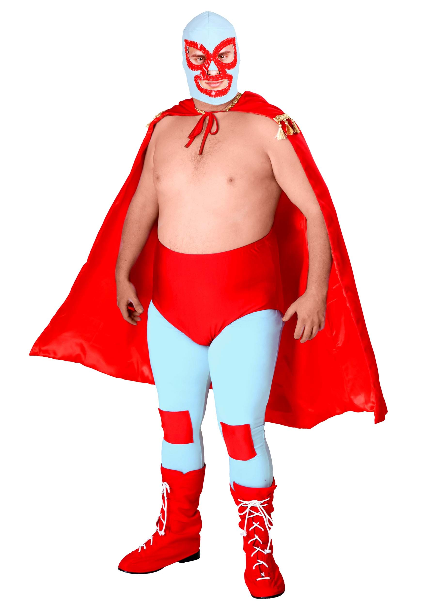 Lovable Luchador Costume for Men | Movie Costumes