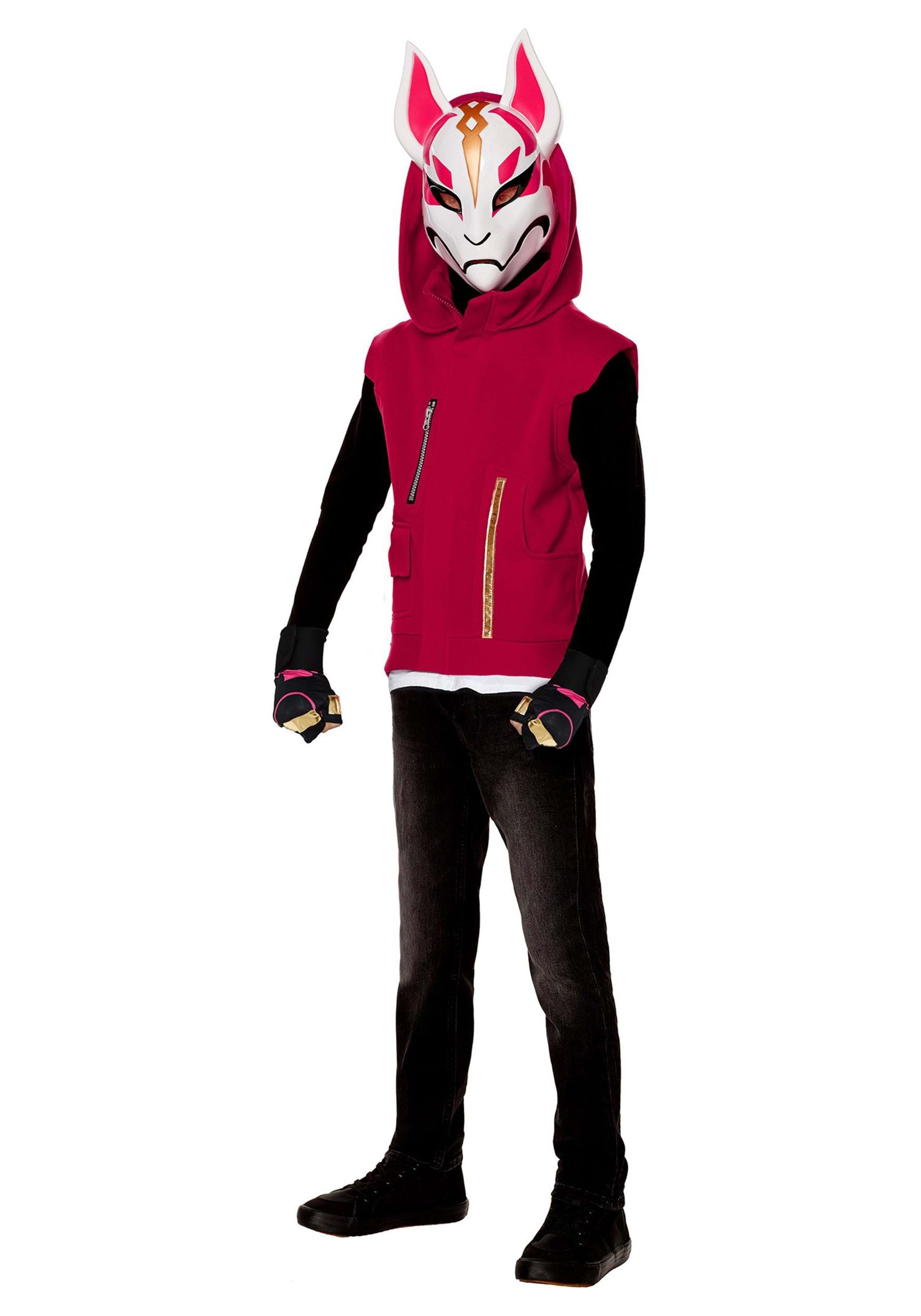 Child Fortnite Drift Costume | Video Game Costumes