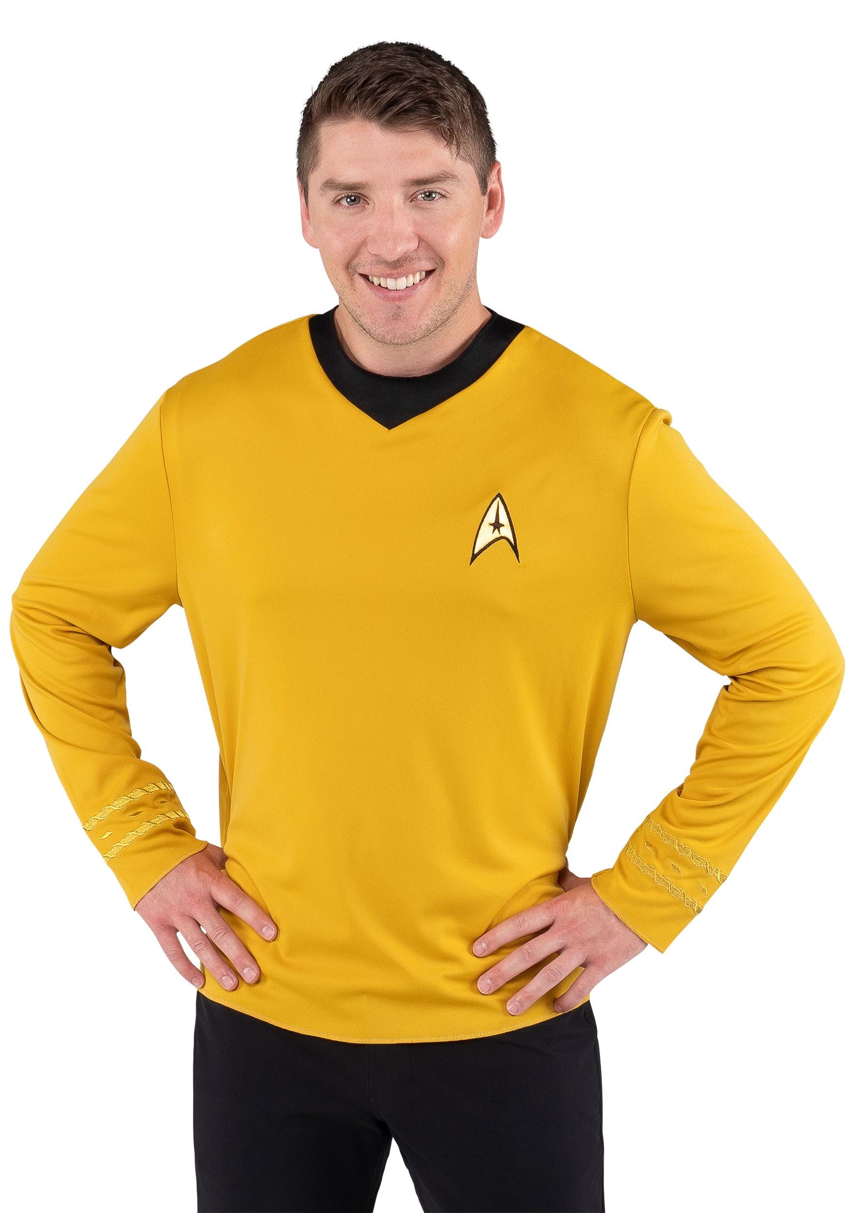 Star Trek Captain Kirk Adult Costume Shirt | Star Trek Costumes