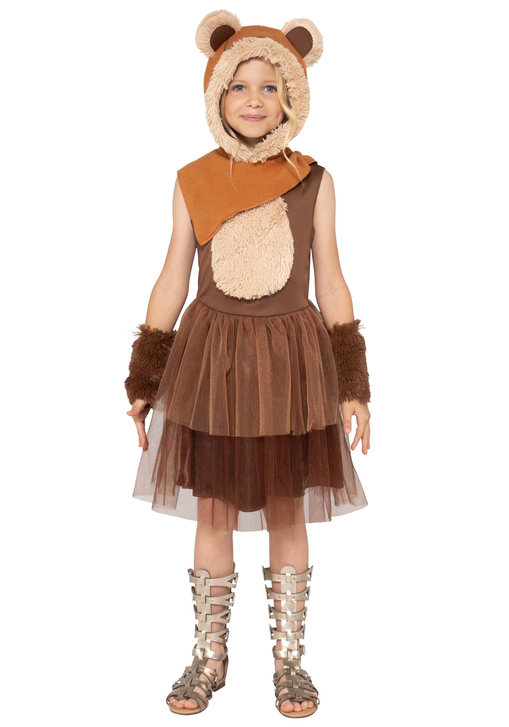 Ewok Star Wars Girl's Costume Dress | Star Wars Costumes