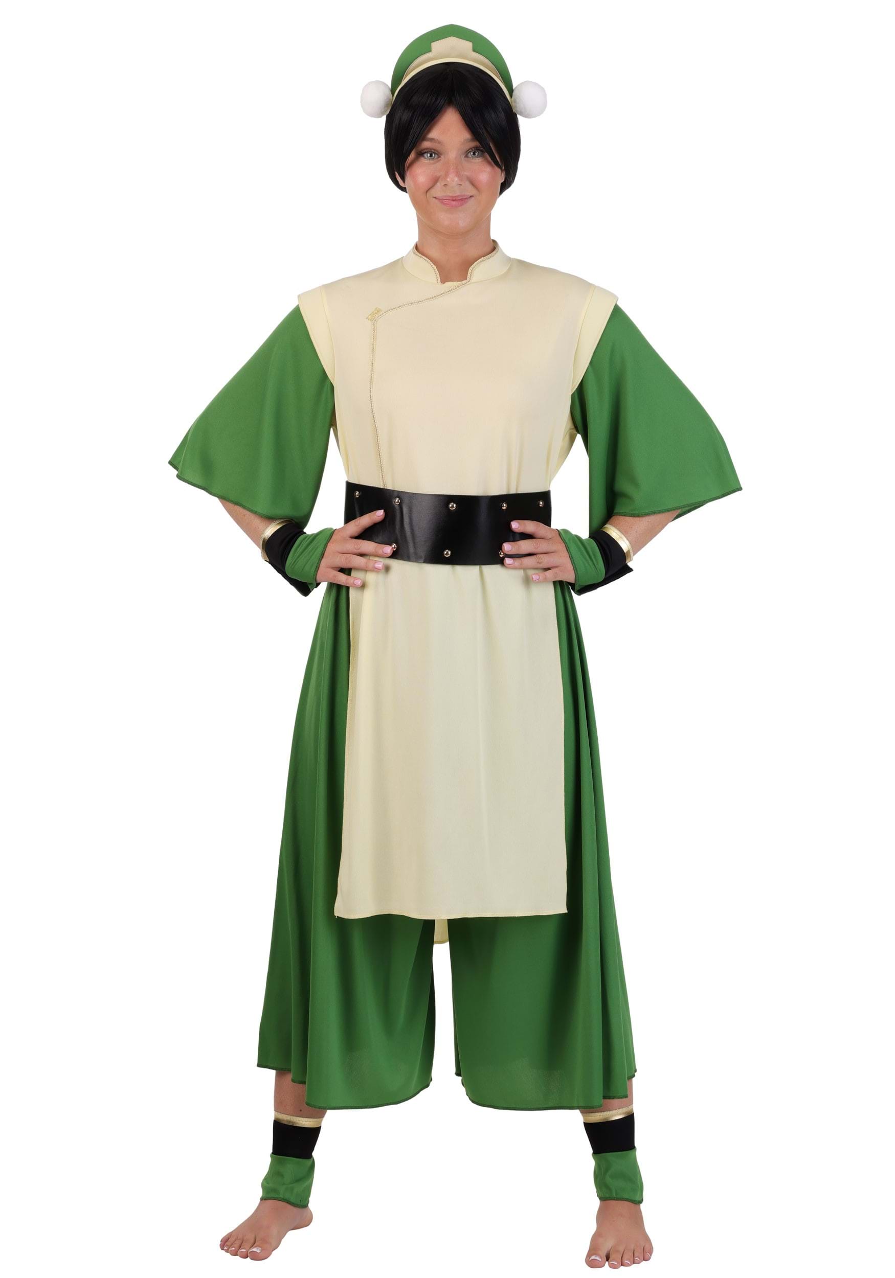 Deluxe Women's Avatar Last Airbender Toph Costume | Nickelodeon Costumes