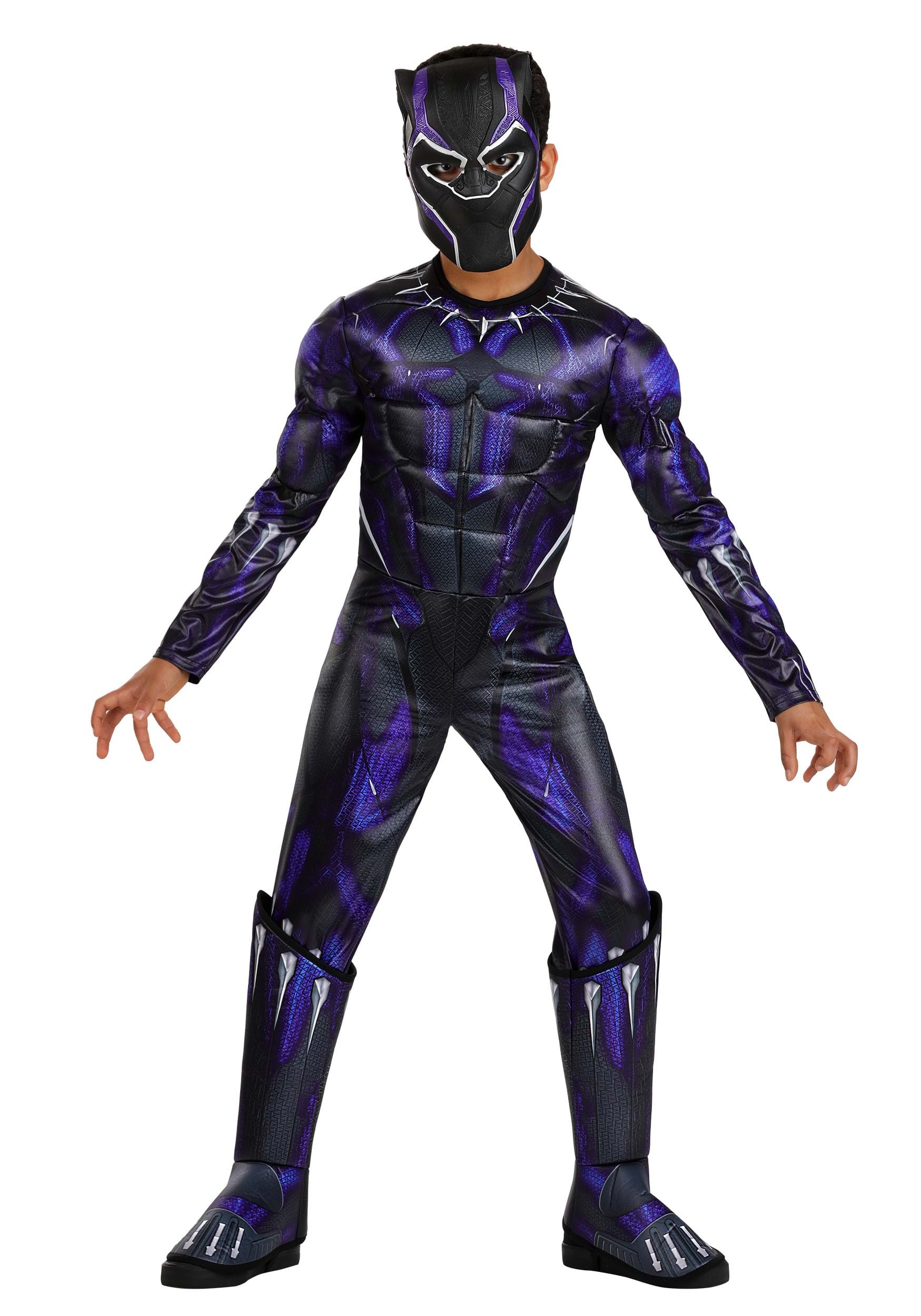 Deluxe Battle Black Panther Boy's Costume | Marvel Costumes